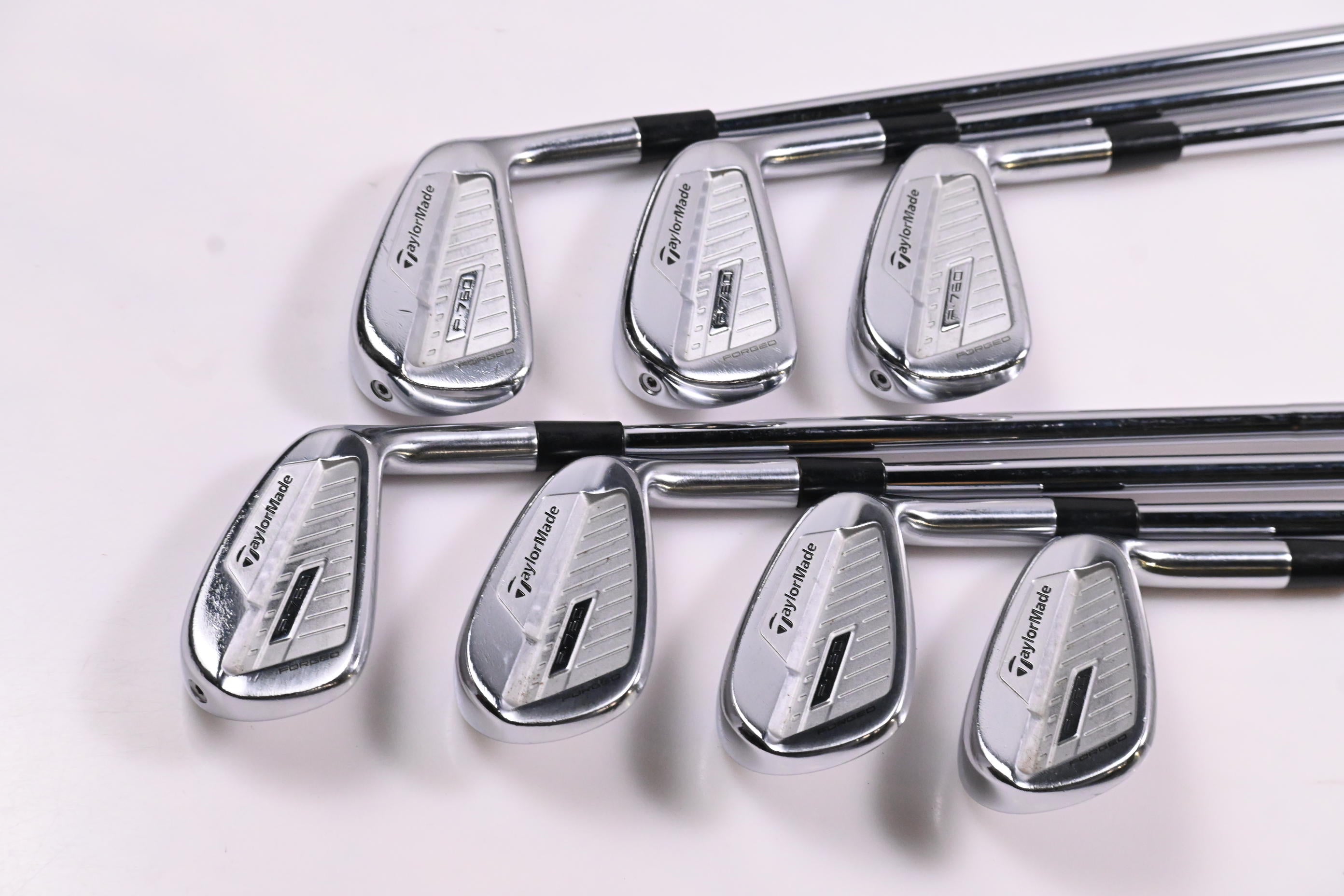 Taylormade P760 Irons / 4-PW / Stiff Flex Dynamic Gold 120 S300 Shafts