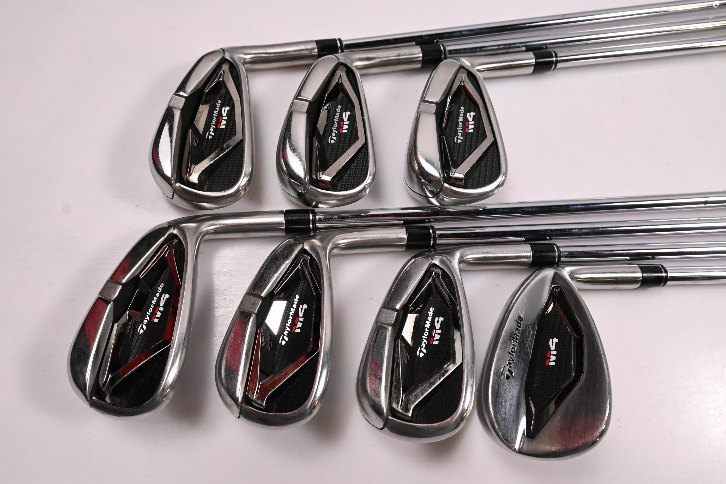 Taylormade M4 Irons / 5-PW+SW / Regular Flex KBS Max 85 Shafts