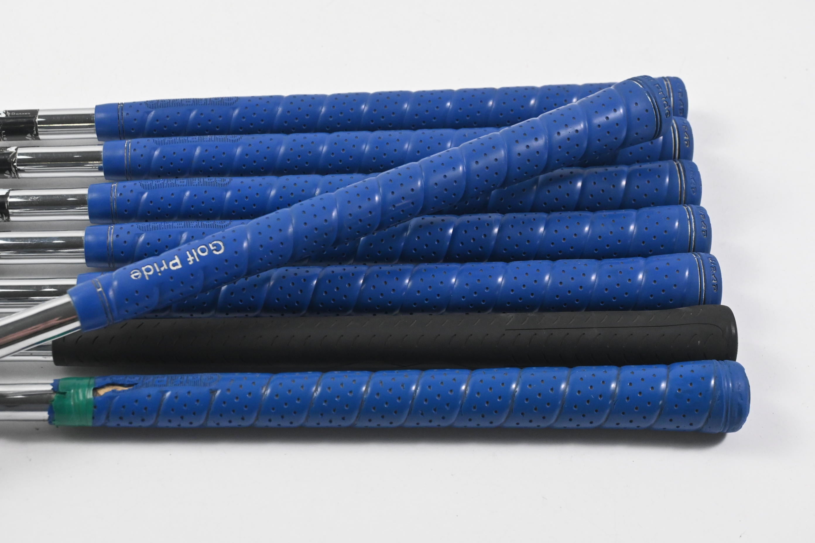 Left Hand Taylormade RAC OS Irons / 3-PW / Regular Flex Light Metal Shafts