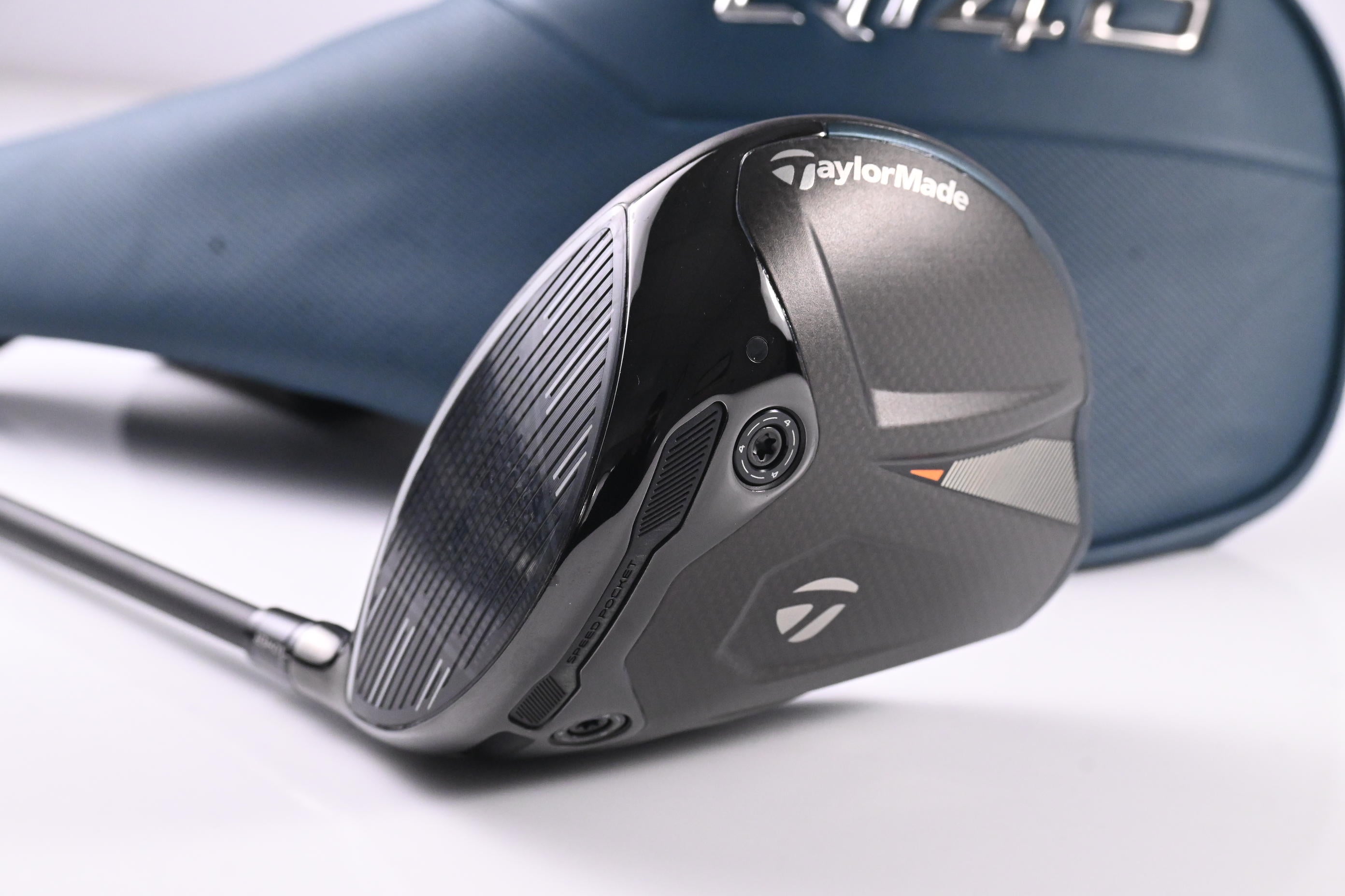 Left Hand Taylormade Qi4D Driver / 10.5 Degree / Stiff Flex Mitsubishi Reax 50
