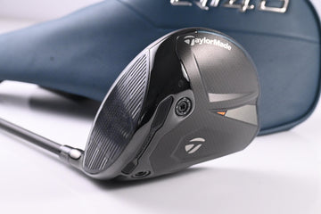 Left Hand Taylormade Qi4D Driver / 10.5 Degree / Stiff Flex Mitsubishi Reax 50