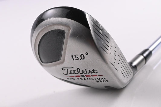 Titleist 980 F #3 Wood / 15 Degree / Stiff Flex True Temper Dynamic Gold S300