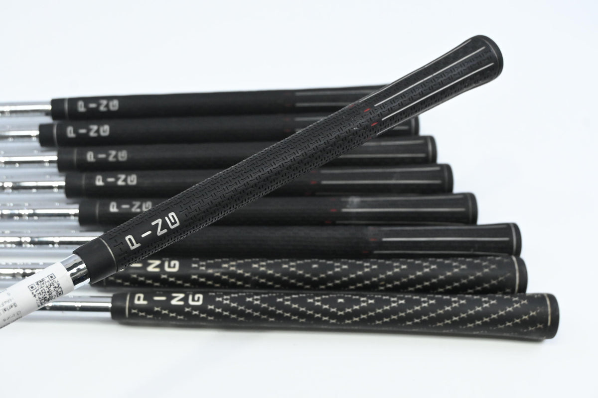 Ping i3 Irons / 3-PW+SW / White Dot / Stiff Flex Ping JZ Cushin Shafts