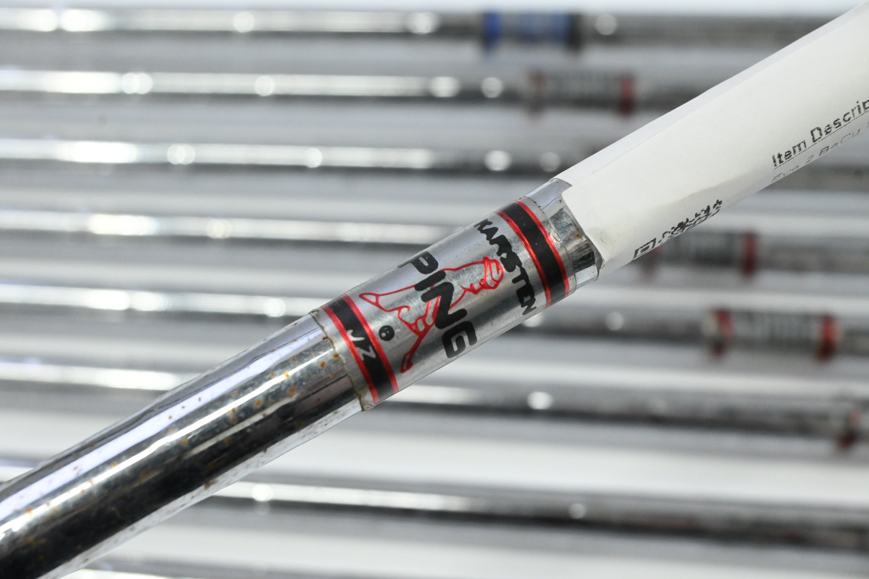 Ping Eye 2+ Irons / 3-PW+SW / Black Dot / Stiff Flex Ping JZ Shafts