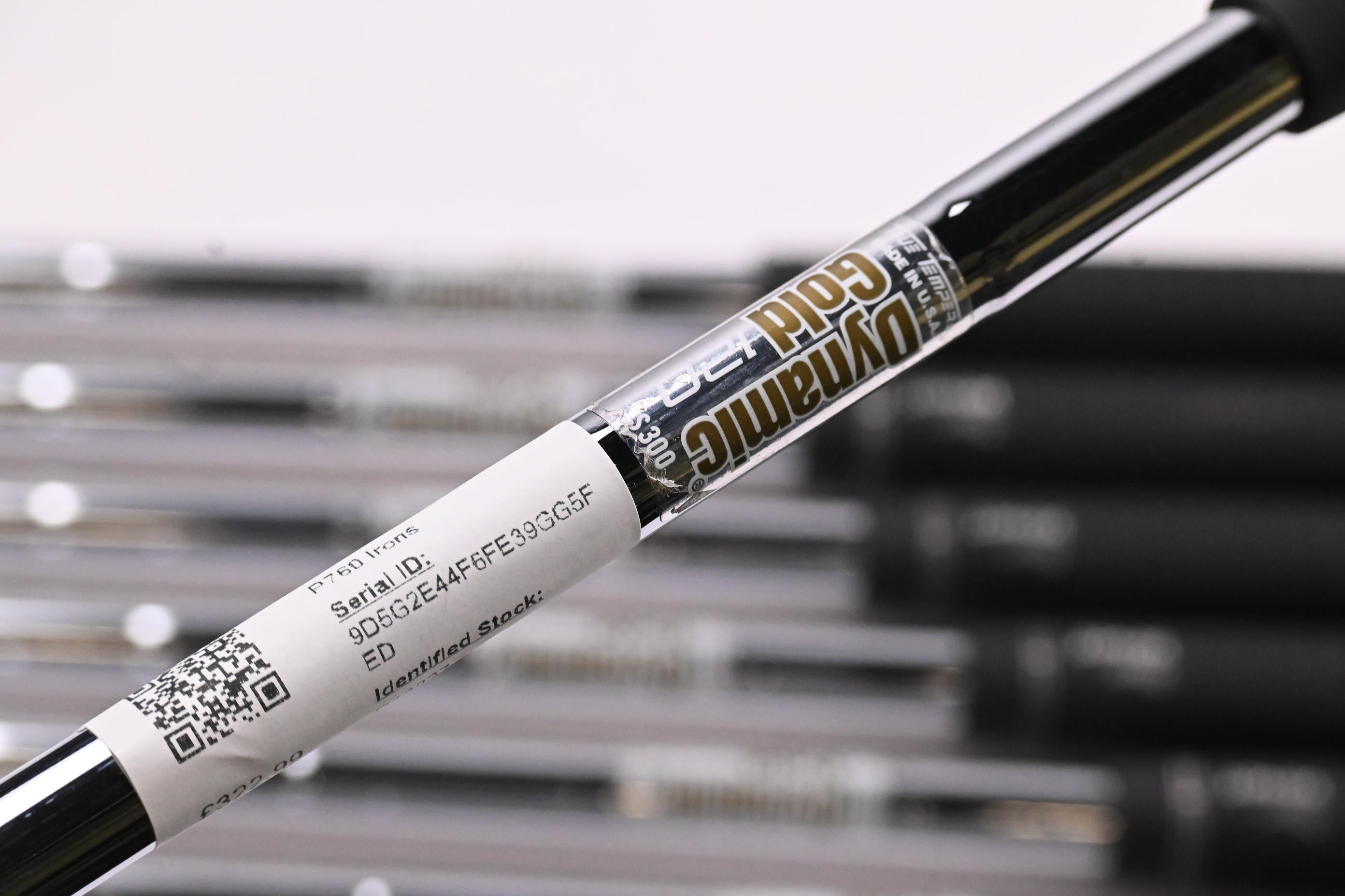 Taylormade P760 Irons / 4-PW / Stiff Flex Dynamic Gold 120 S300 Shafts