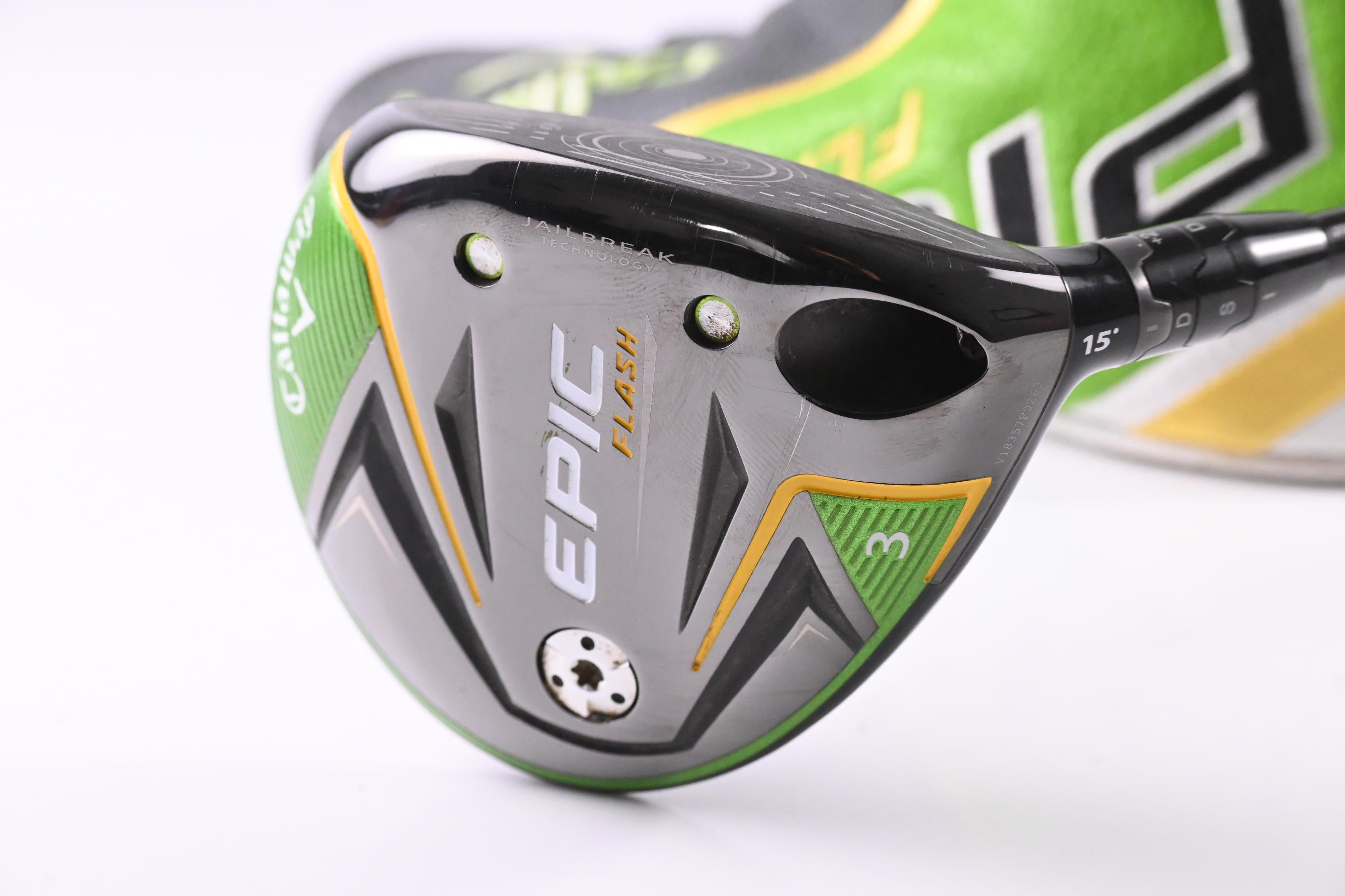 Callaway Epic Flash #3 Wood / 15 Degree / Regular Flex Tensei AV Blue 75 Shaft