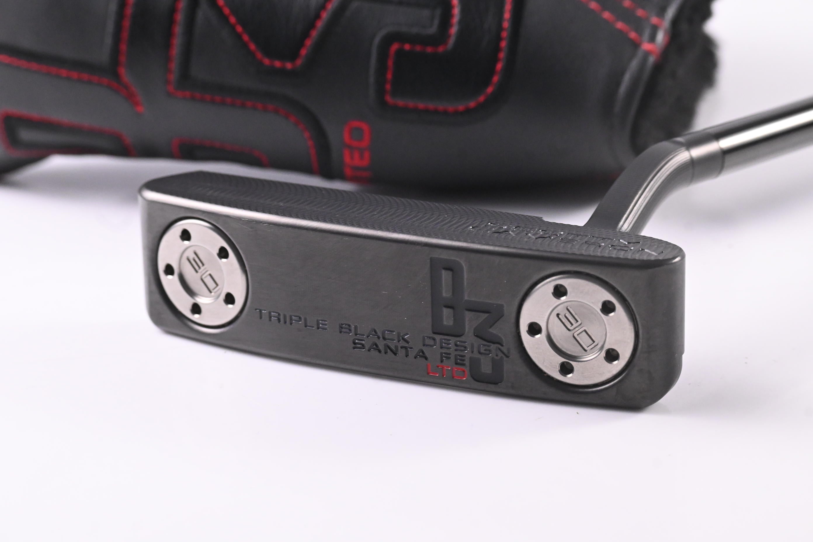 Scotty Cameron B3 Triple Black Design LTD Santa Fe Putter / 35 Inch
