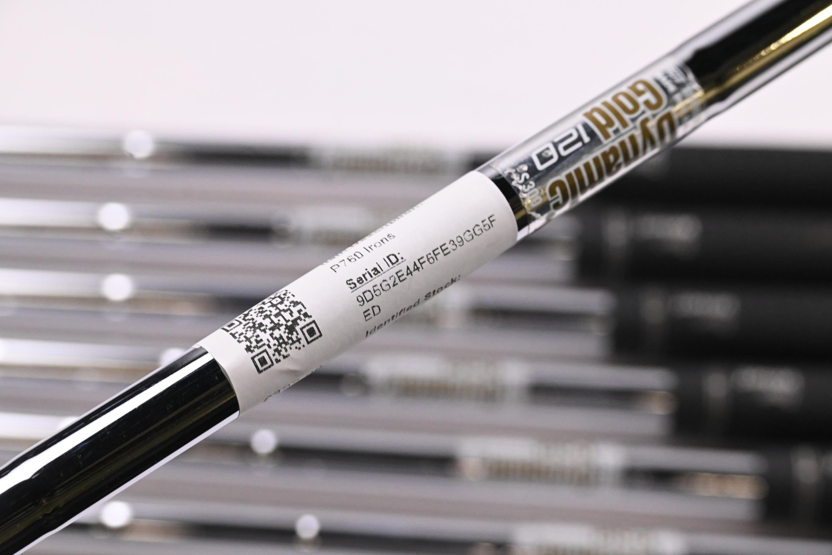 Taylormade P760 Irons / 4-PW / Stiff Flex Dynamic Gold 120 S300 Shafts