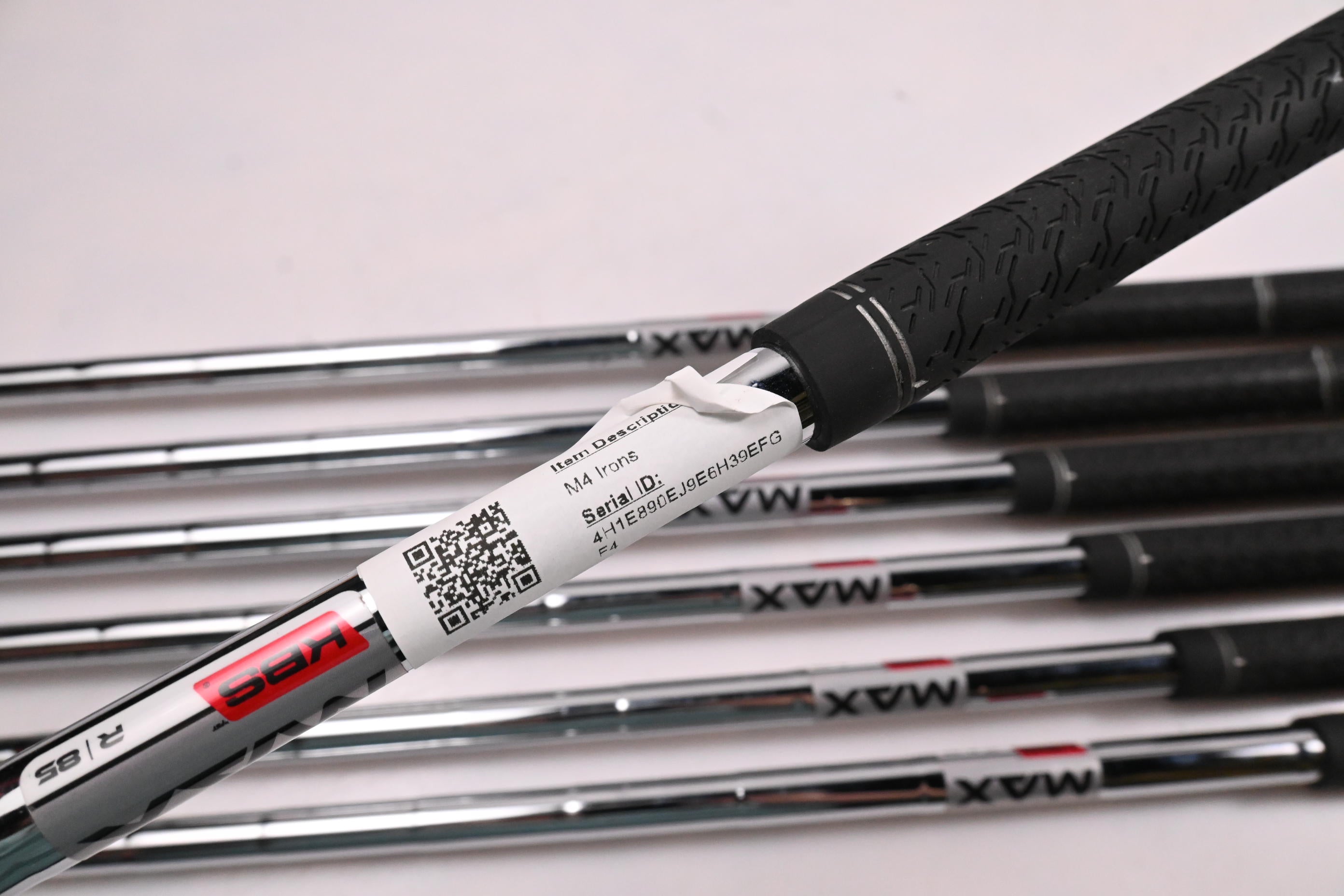 Taylormade M4 Irons / 5-PW+SW / Regular Flex KBS Max 85 Shafts