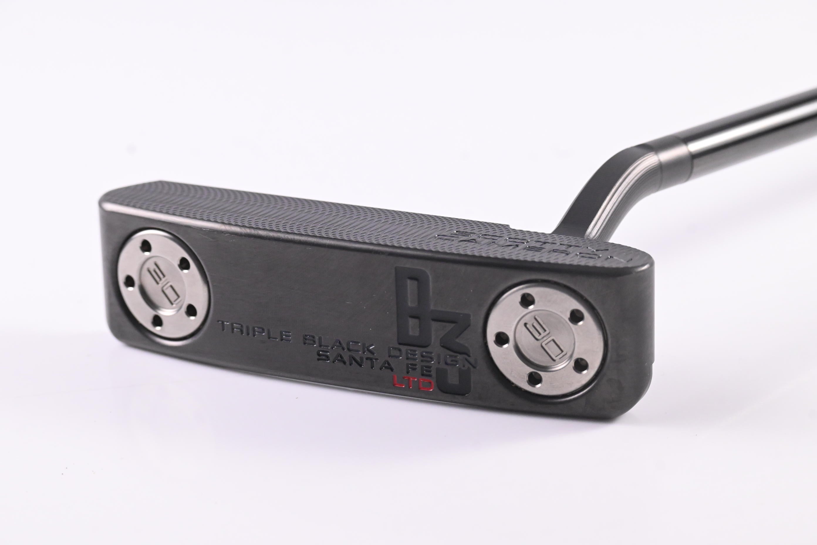Scotty Cameron B3 Triple Black Design LTD Santa Fe Putter / 35 Inch
