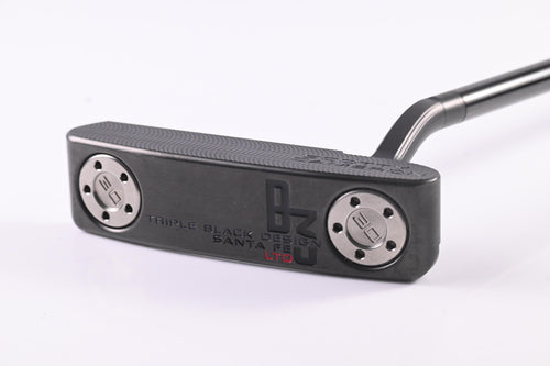 Scotty Cameron B3 Triple Black Design LTD Santa Fe Putter / 35 Inch