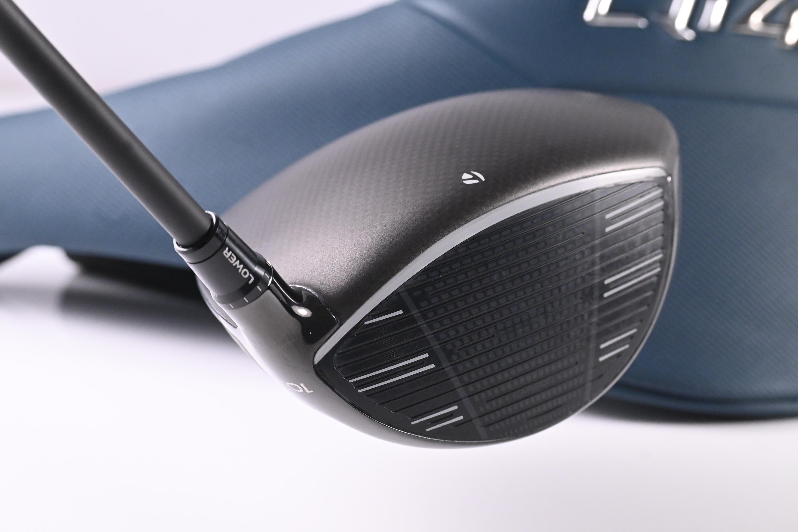 Left Hand Taylormade Qi4D Driver / 10.5 Degree / Stiff Flex Mitsubishi Reax 50