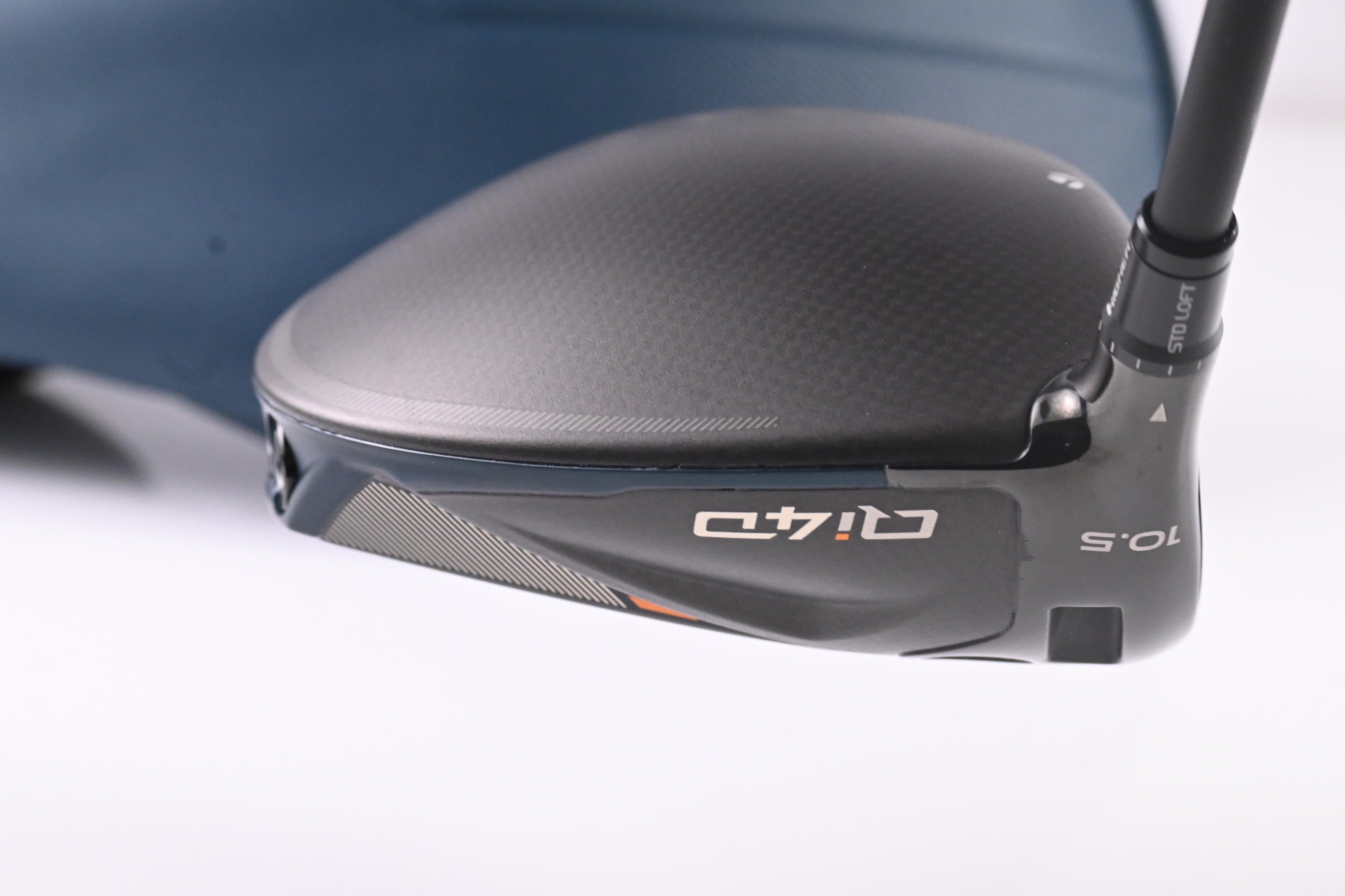Left Hand Taylormade Qi4D Driver / 10.5 Degree / Stiff Flex Mitsubishi Reax 50