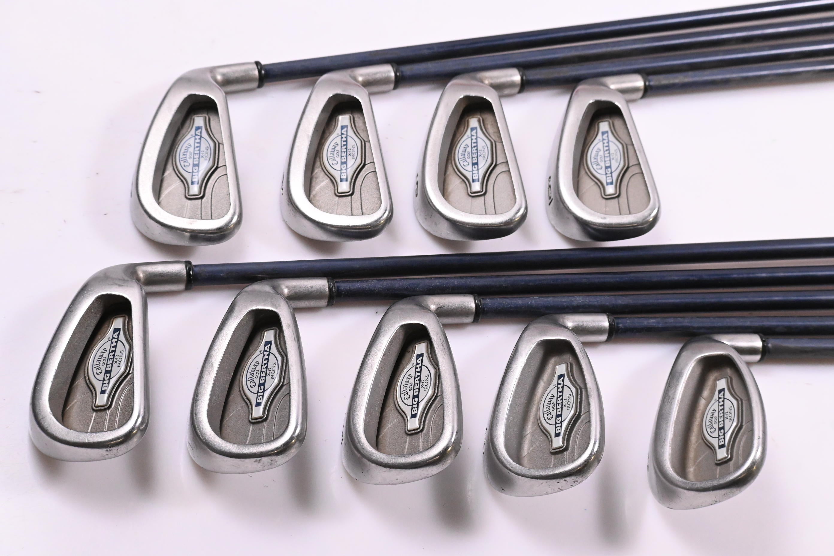 Callaway X-12 Irons / 3-PW+SW / Regular Flex Callaway RCH 99 Shafts