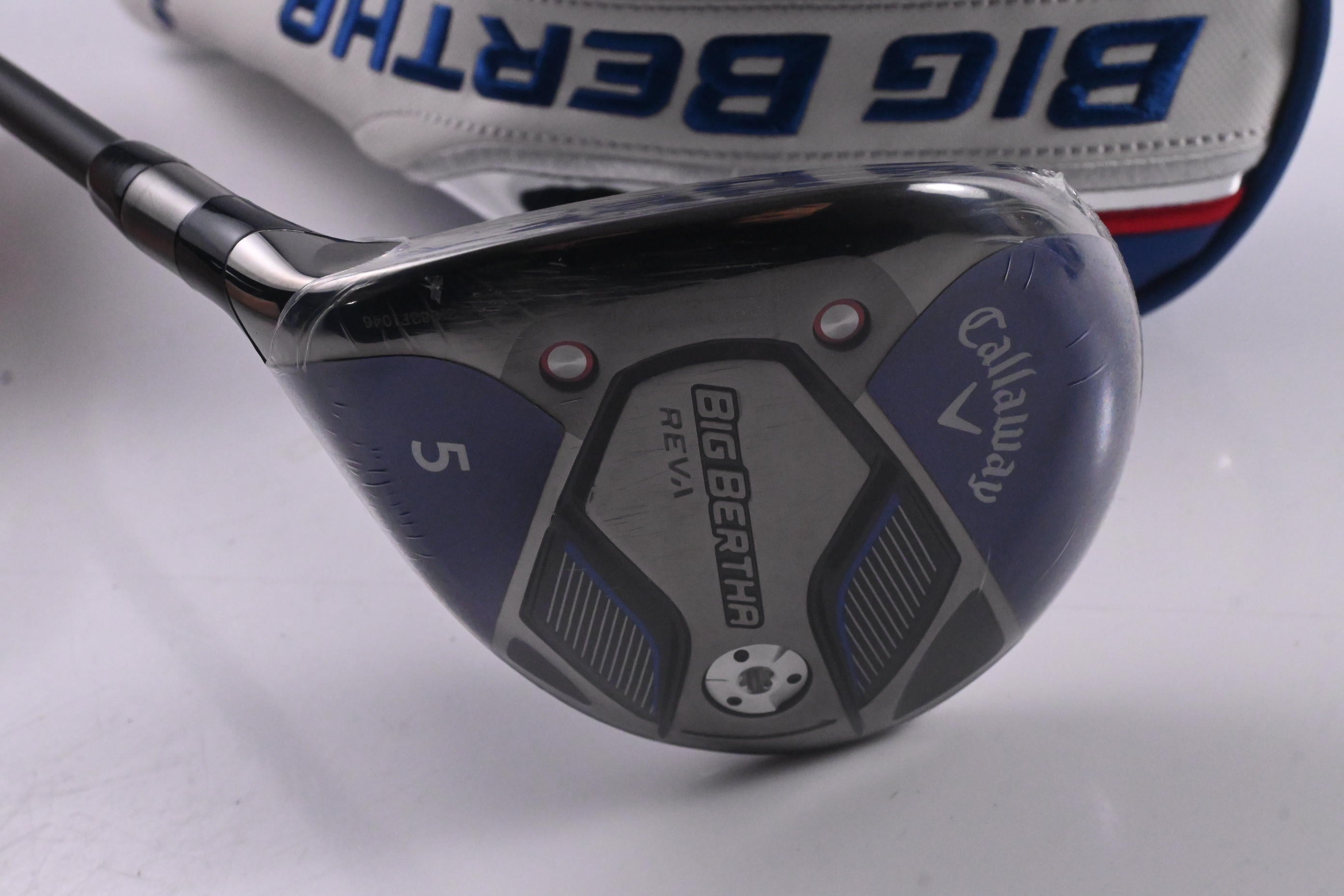 Left Hand Callaway Big Bertha Reva 21 #5 Wood / 21 Degree / Ladies Flex Helium 4
