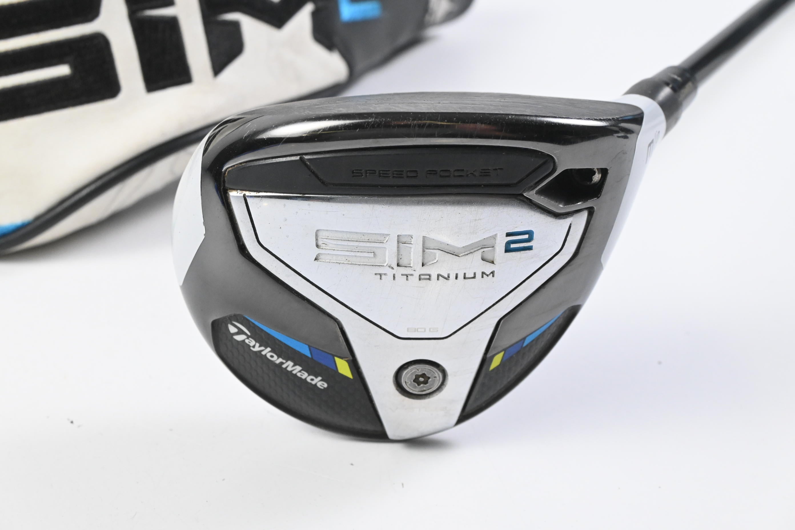 Taylormade SIM2 Ti #3 Wood / 15 Degree / Regular Flex Tensei AV RAW Blue 65
