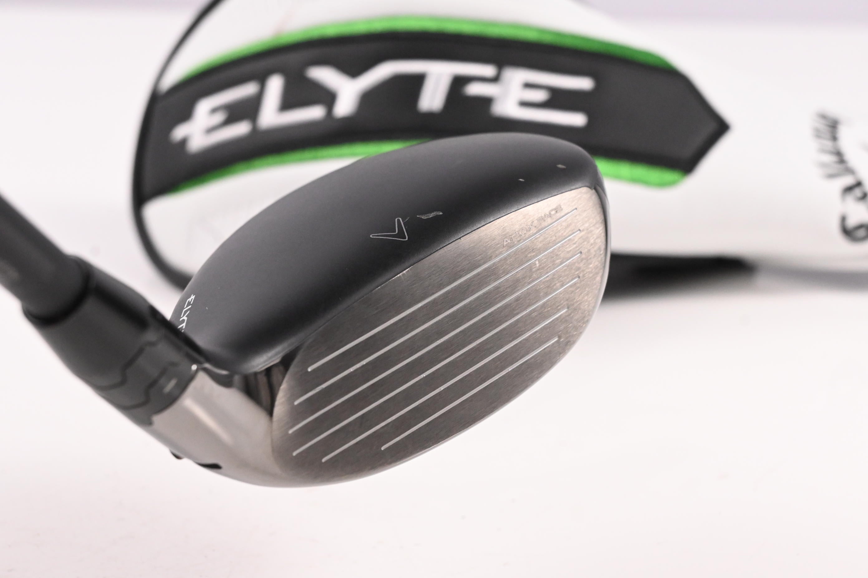 Left Hand Callaway Elyte #6 Hybrid / 31 Degree / Senior Flex Vanquish 5 Shaft