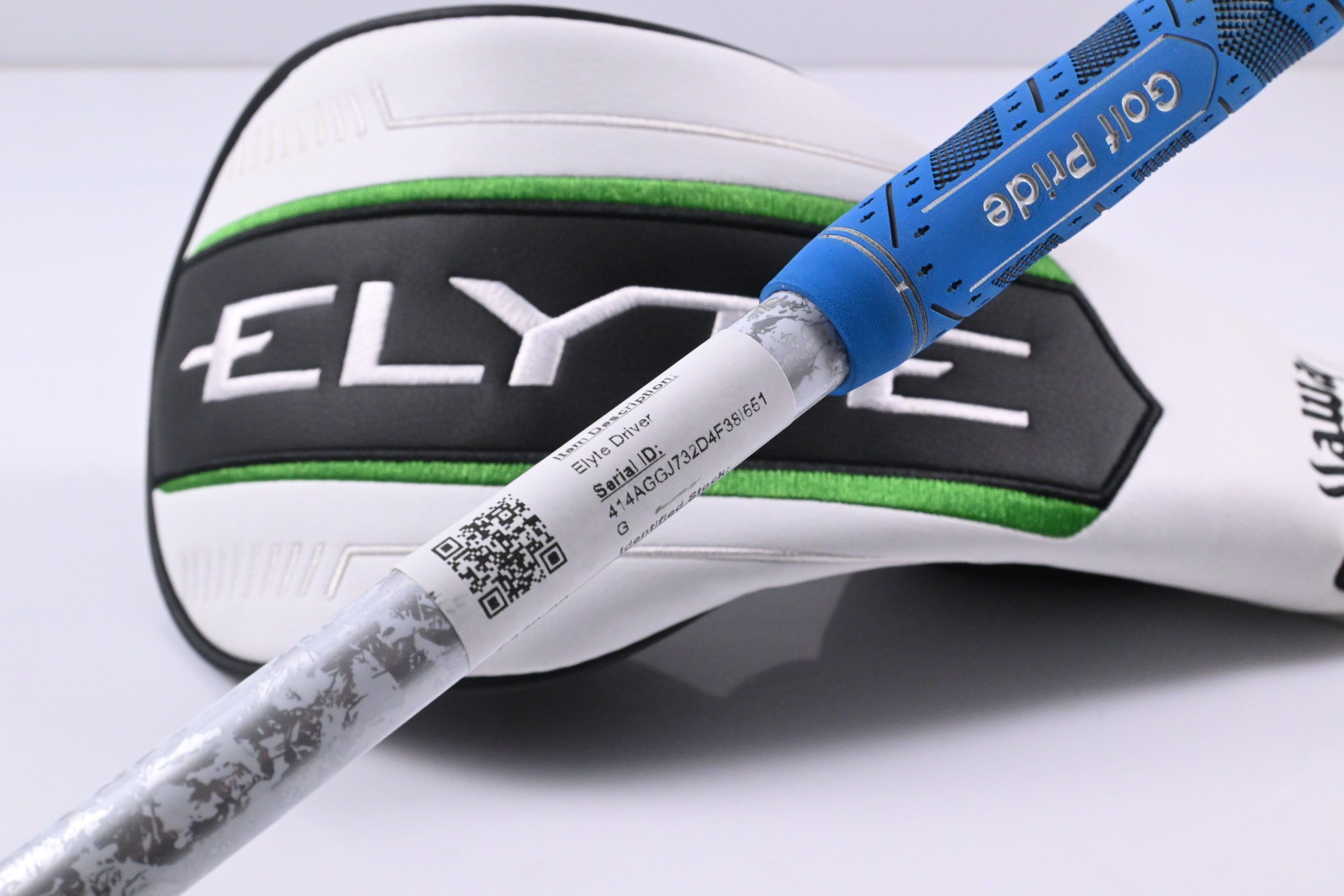 Callaway Elyte Driver / 9 Degree / Stiff Flex Denali Charcoal 60 Shaft
