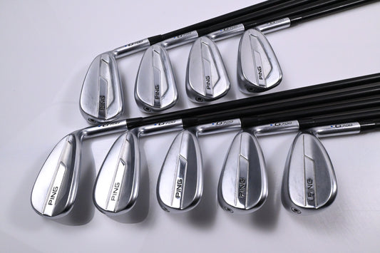 Ping G700 Irons / 4-PW+GW+SW / Blue Dot / Regular Flex Ping Alta CB AWT Shafts