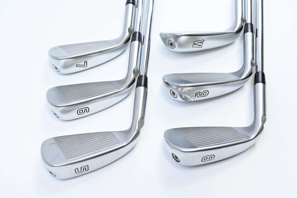 Ping G425 Irons / 5-PW / Red Dot / Stiff Flex NS Pro Modus3 Tour 105 Shafts