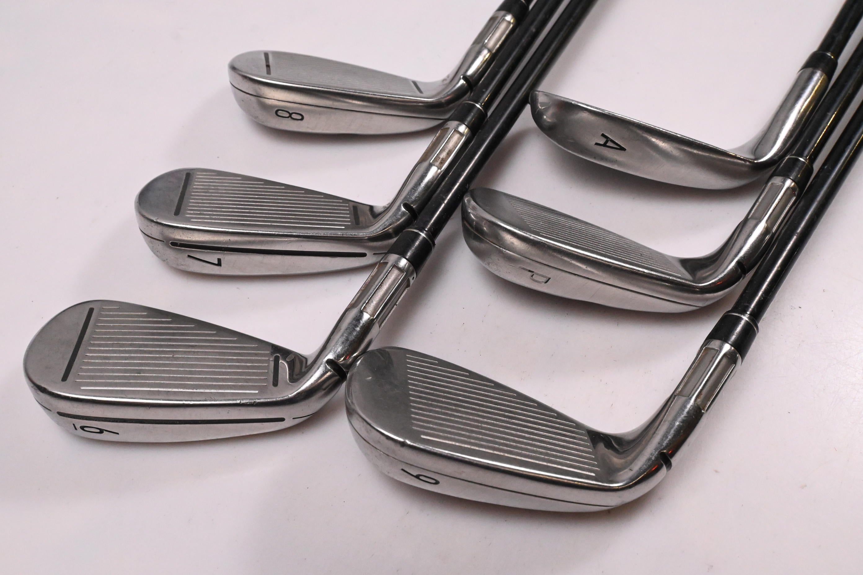 Taylormade M4 Irons / 6-PW+GW / Senior Flex Fujikura Atmos Red 5 Shafts