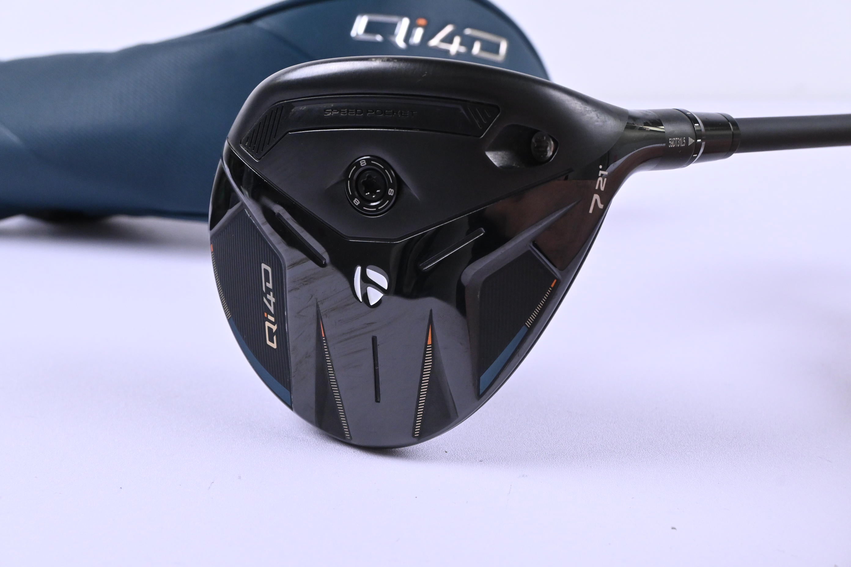 Taylormade Qi4D #7 Wood / 21 Degree / Stiff Flex REAX 65 Shaft