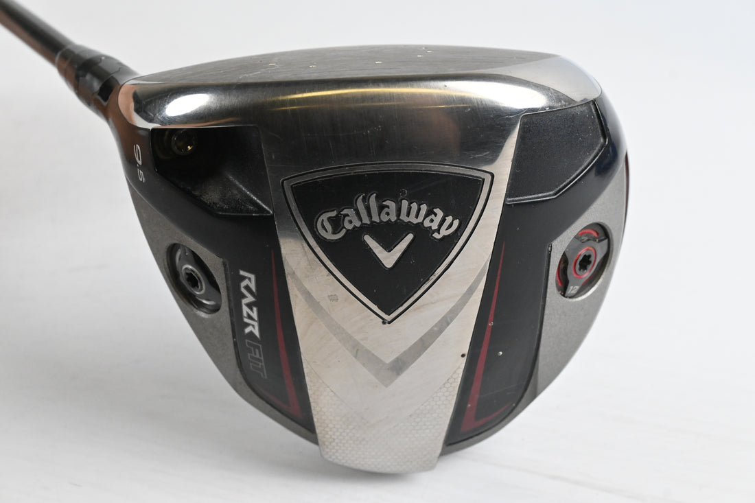 Left Hand Callaway RAZR Fit Driver / 9.5 Degree / Stiff Flex Aldila RIP'd NV 60