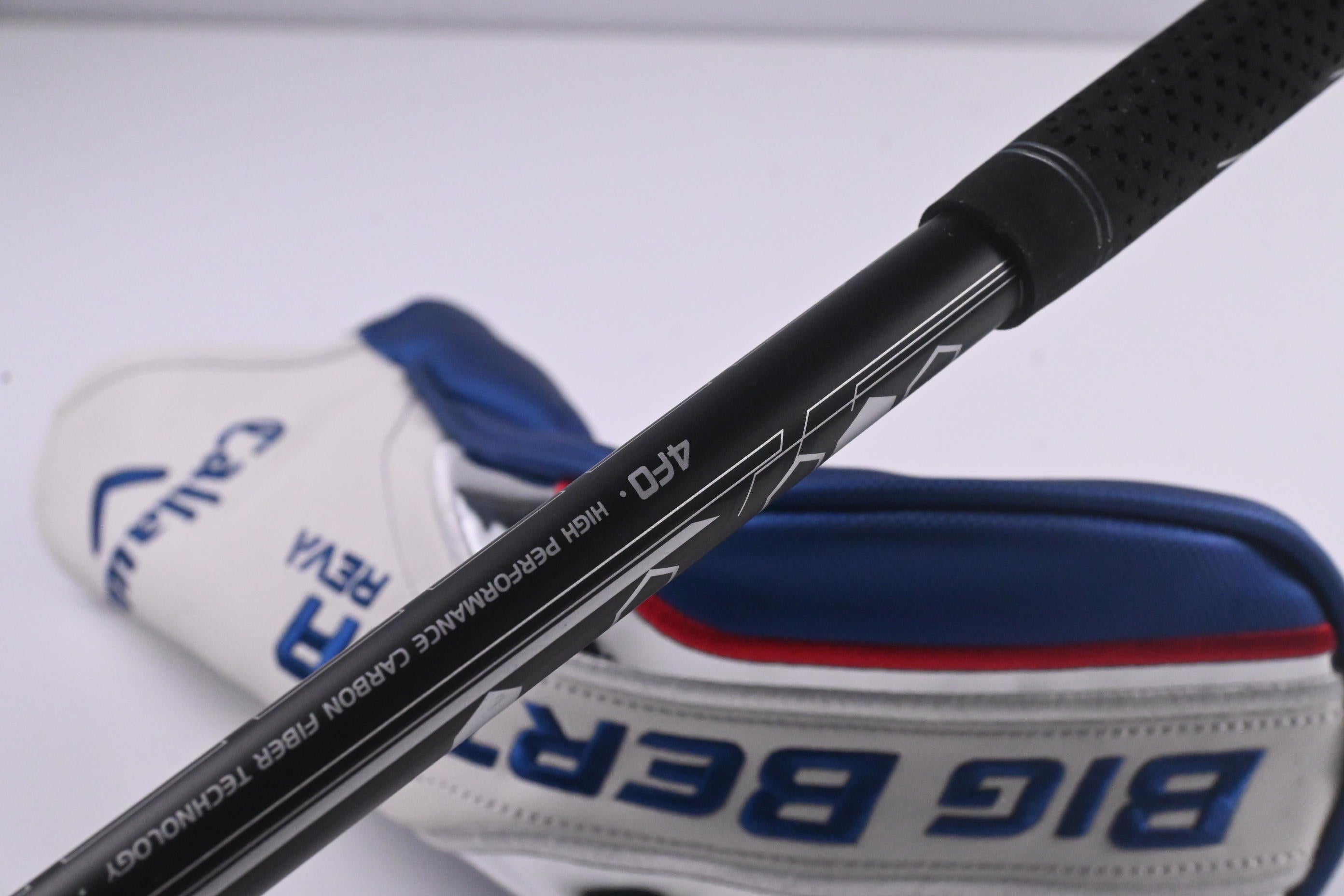 Left Hand Callaway Big Bertha Reva 21 #5 Wood / 21 Degree / Ladies Flex Helium 4