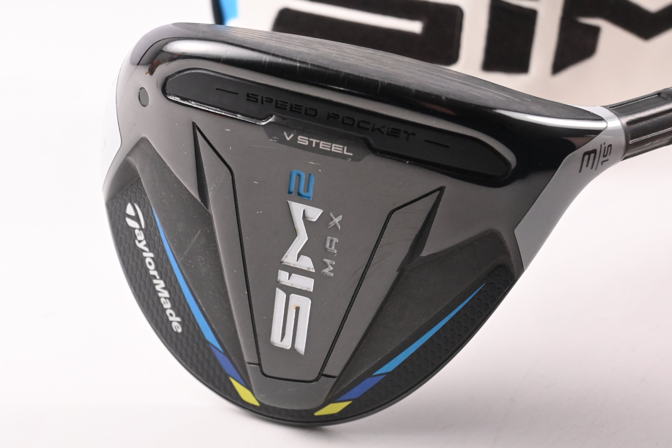 Taylormade SIM2 Max #3 Wood / 15 Degree / Regular Flex Ventus Blue 5 Shaft