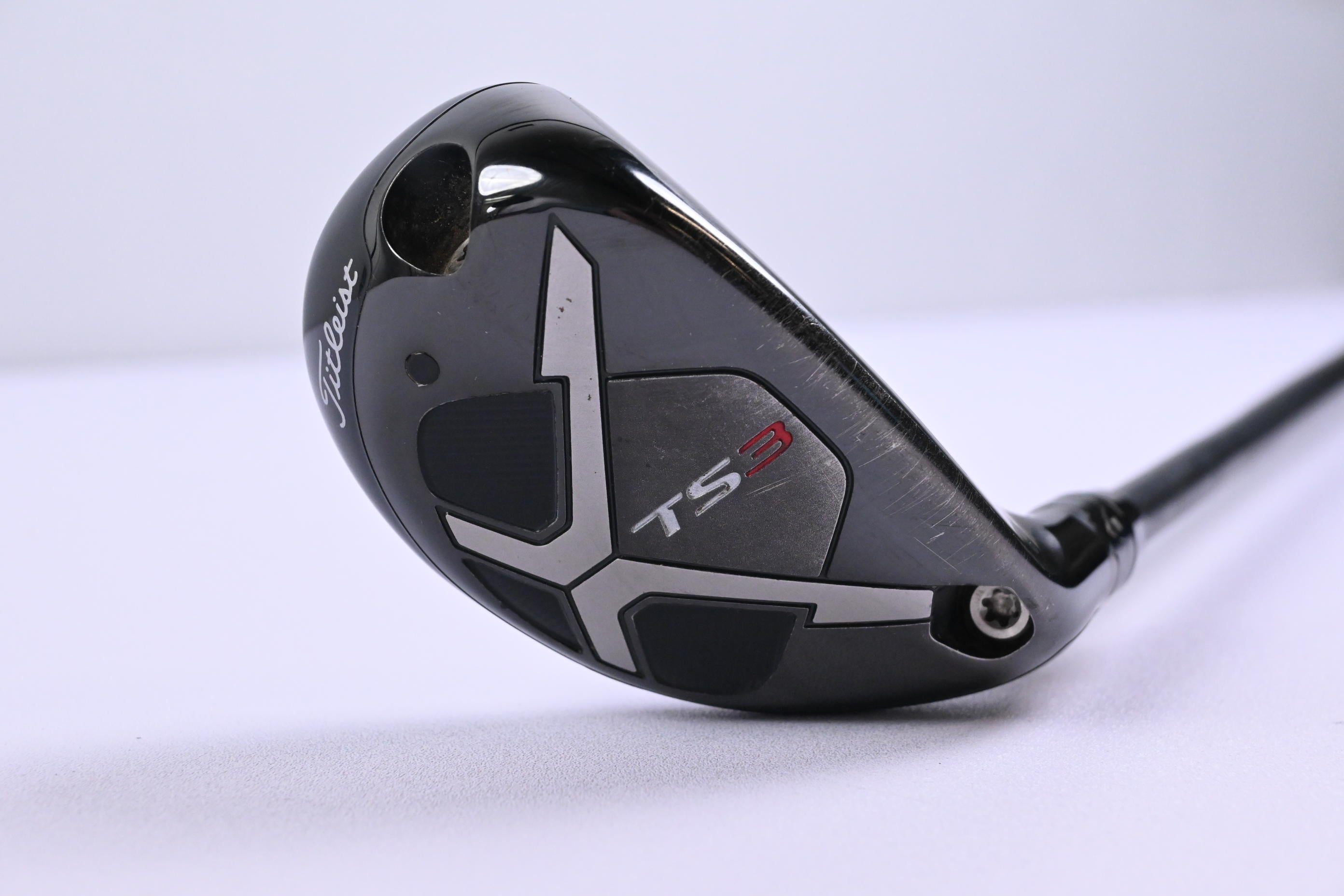 Titleist TS3 #3 Hybrid / 21 Degree / Stiff Flex HZRDUS Smoke Black 80 Shaft