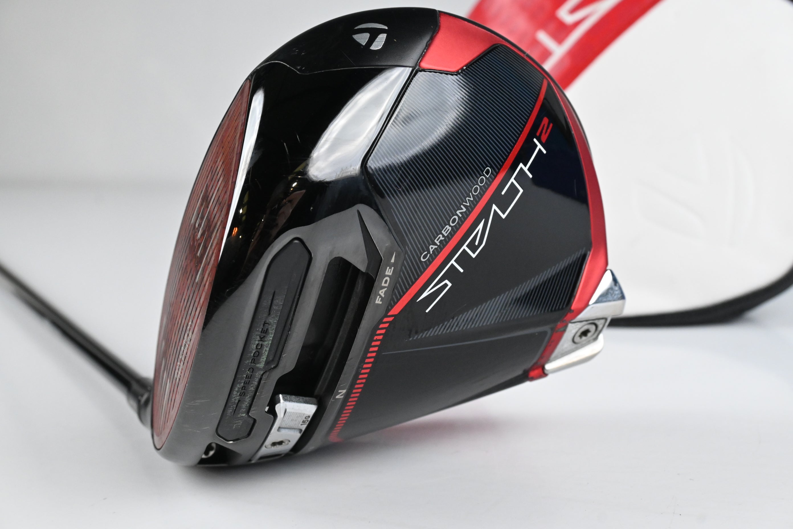 Left Hand Taylormade Stealth 2 Plus Driver / 9 Degree / Stiff Flex Kai'li Red 60