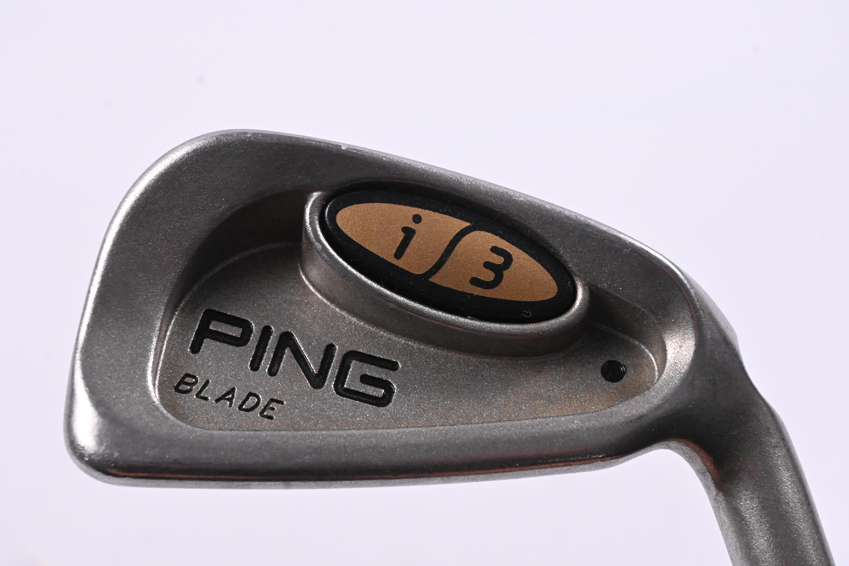Ping i3 #2 Iron / 20.5 Degree / Black Dot / Stiff Flex Ping Cushin JZ Red Shaft
