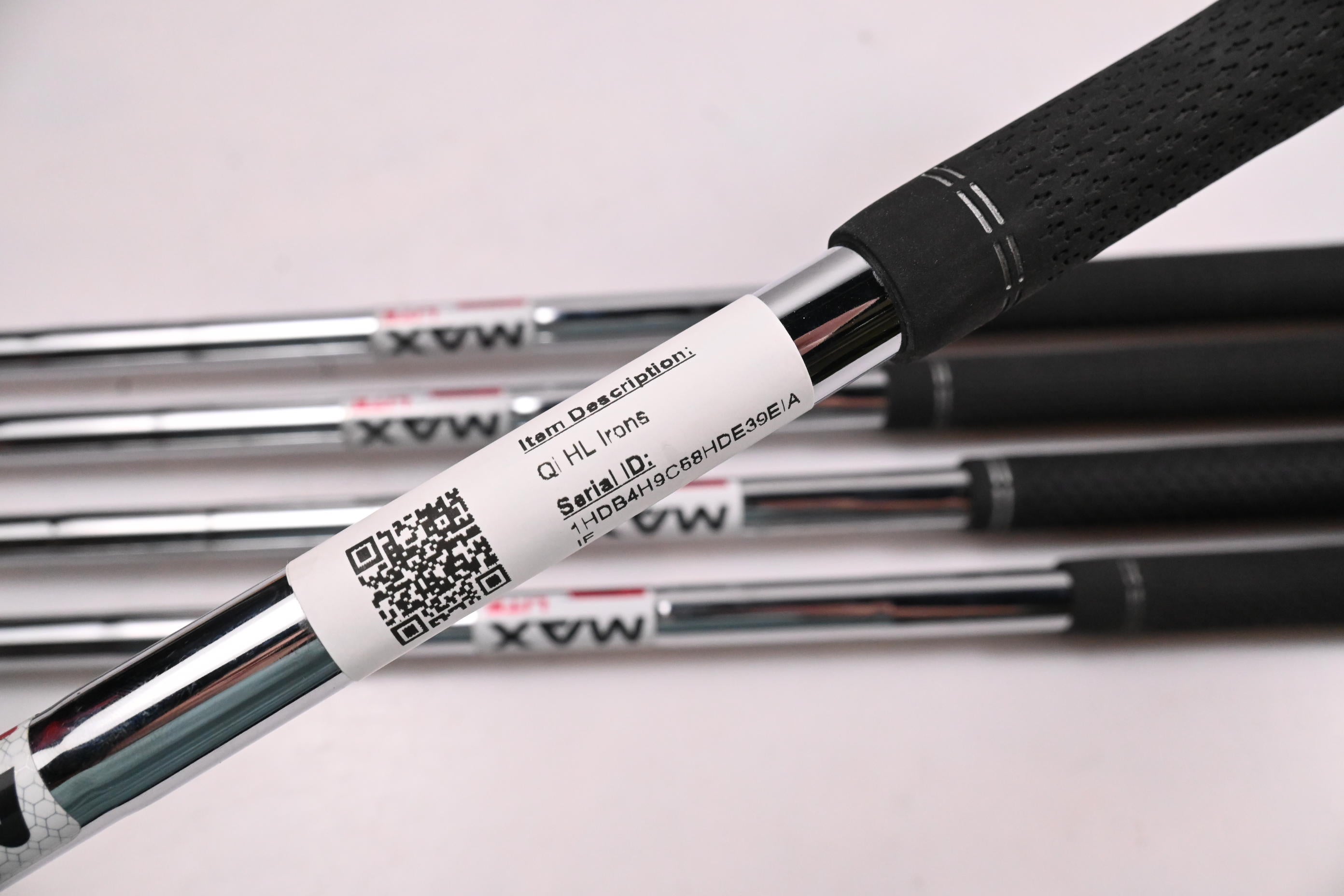 Taylormade Qi HL Irons / 6-PW / Regular Flex KBS Max Lite Shafts