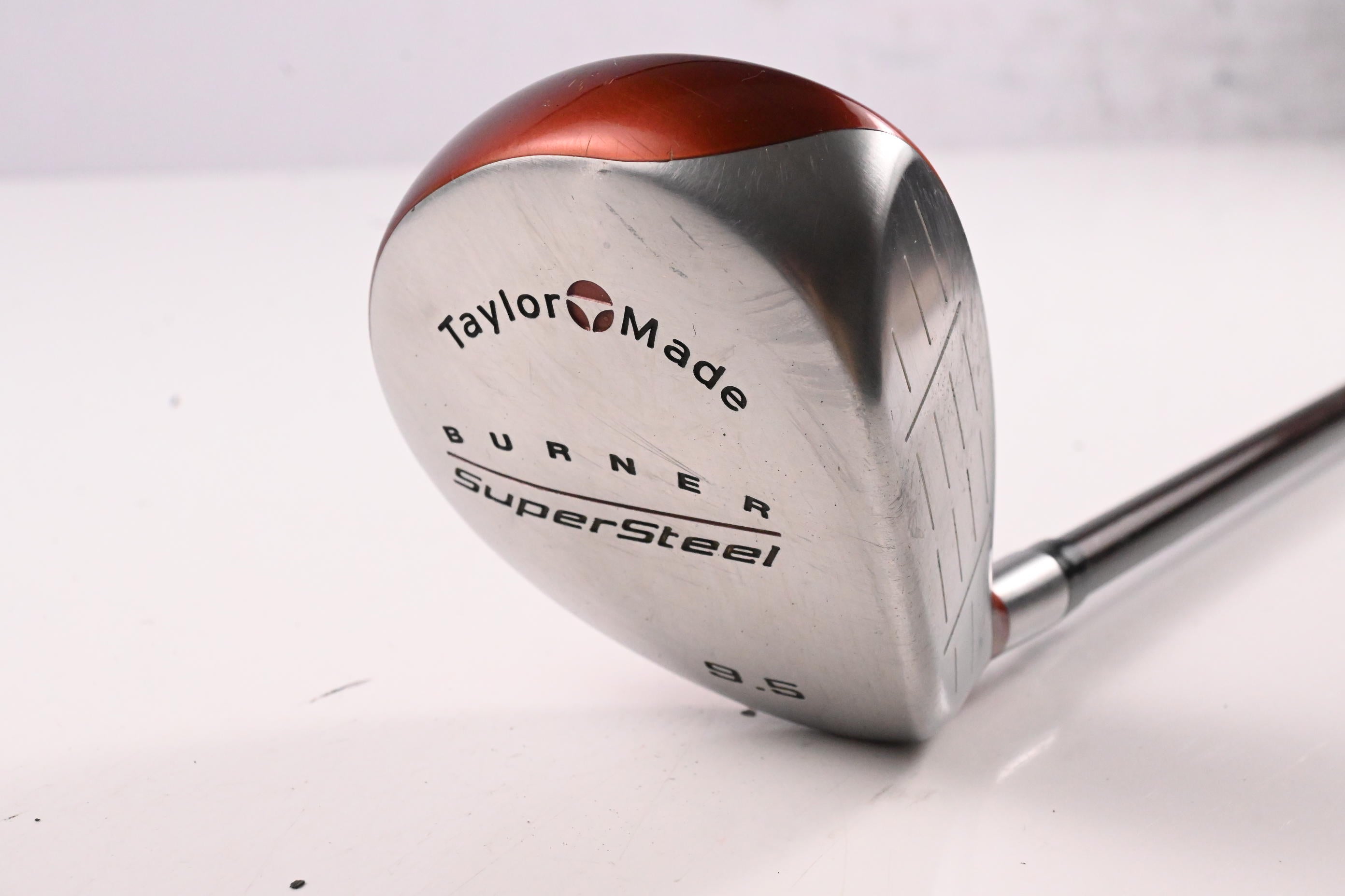 Taylormade Supersteel Driver / 9.5 Degree / Regular Flex Bubble 80 Shaft