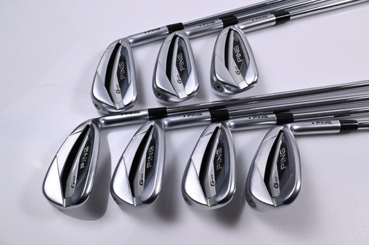 Ping G425 Irons / 5-PW+SW / Black Dot / Regular Flex Ping AWT 2.0 Shafts