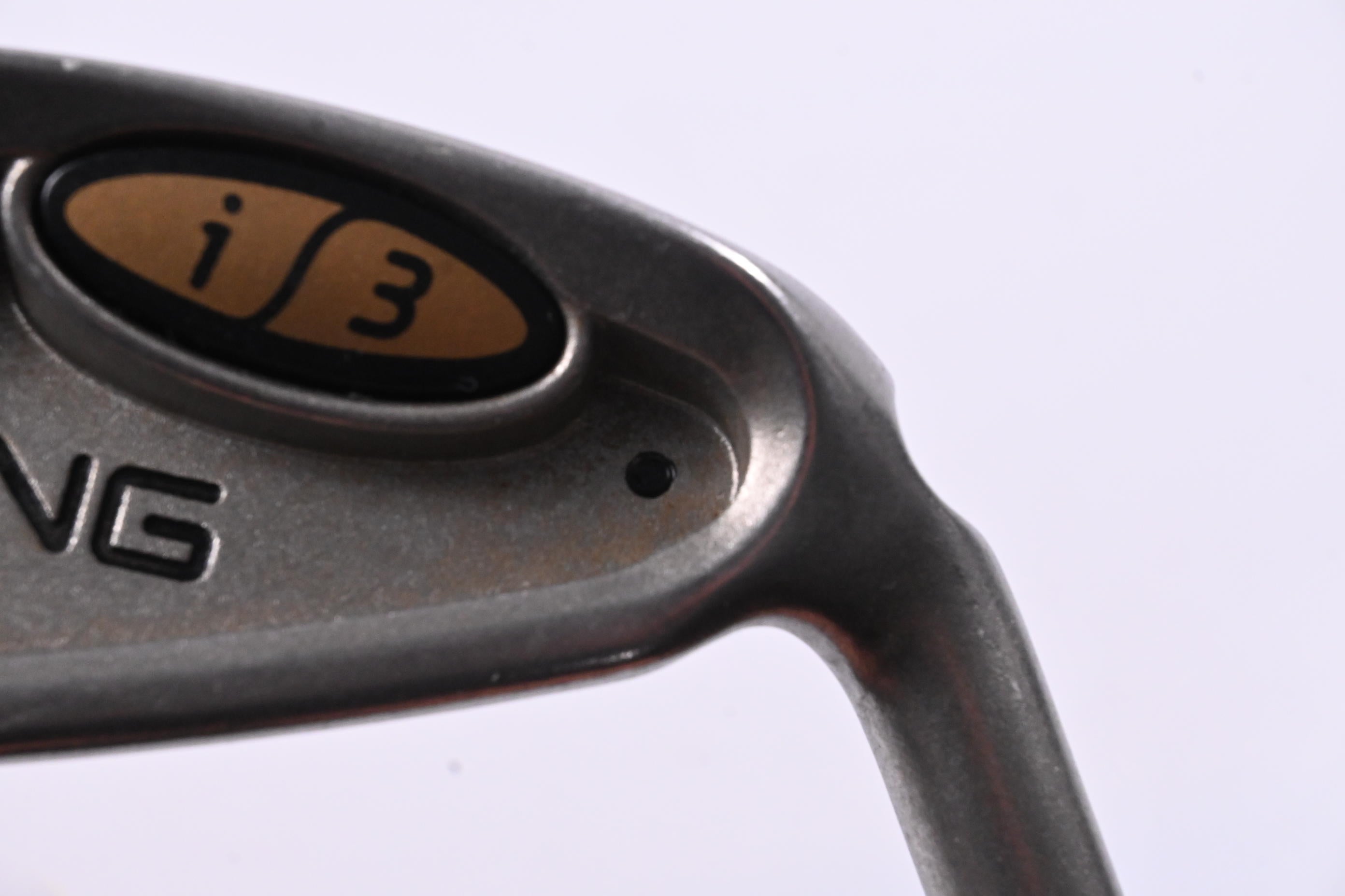 Ping i3 #2 Iron / 20.5 Degree / Black Dot / Stiff Flex Ping Cushin JZ Red Shaft
