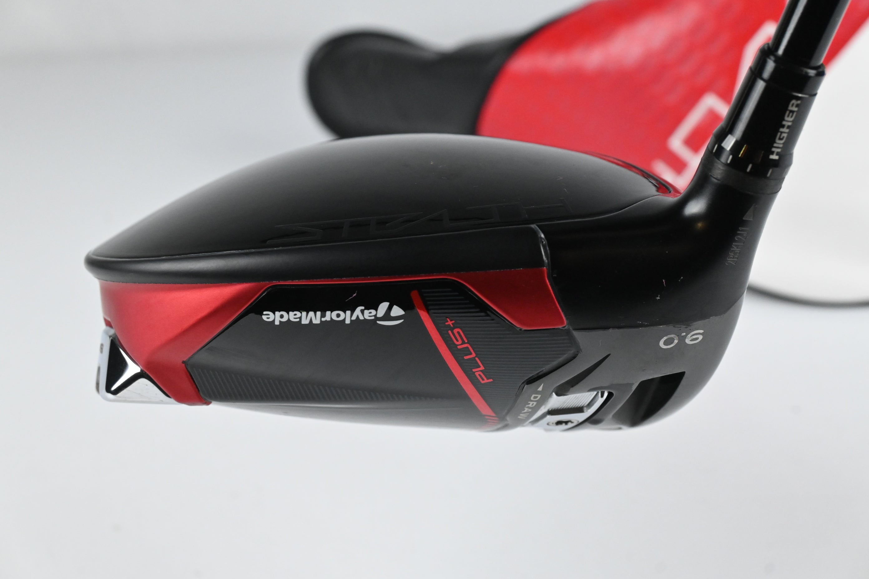 Left Hand Taylormade Stealth 2 Plus Driver / 9 Degree / Stiff Flex Kai'li Red 60
