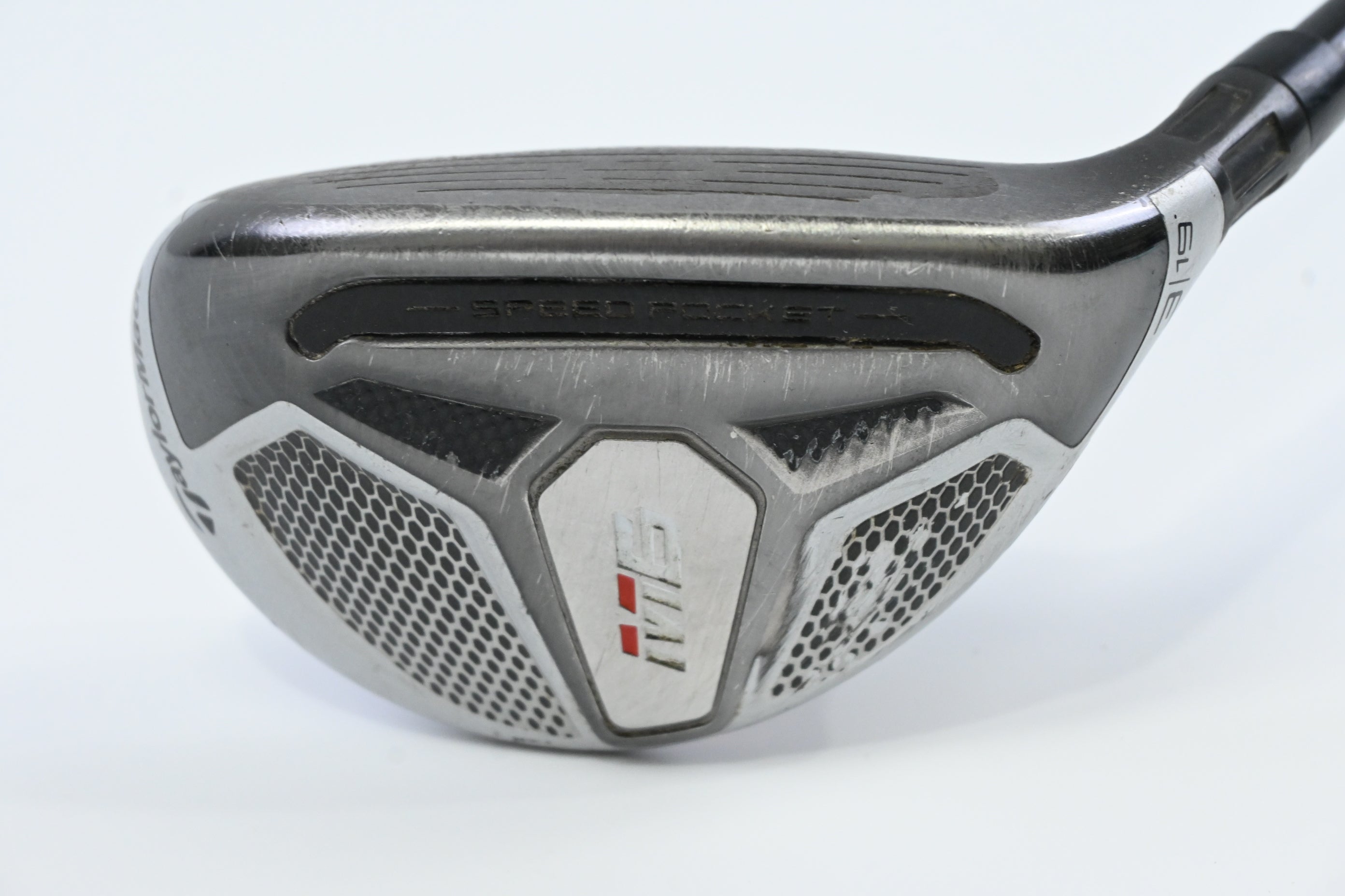 Taylormade M6 #3 Hybrid / 19 Degree / Regular Flex Fujikura Atmos Orange 6 Shaft