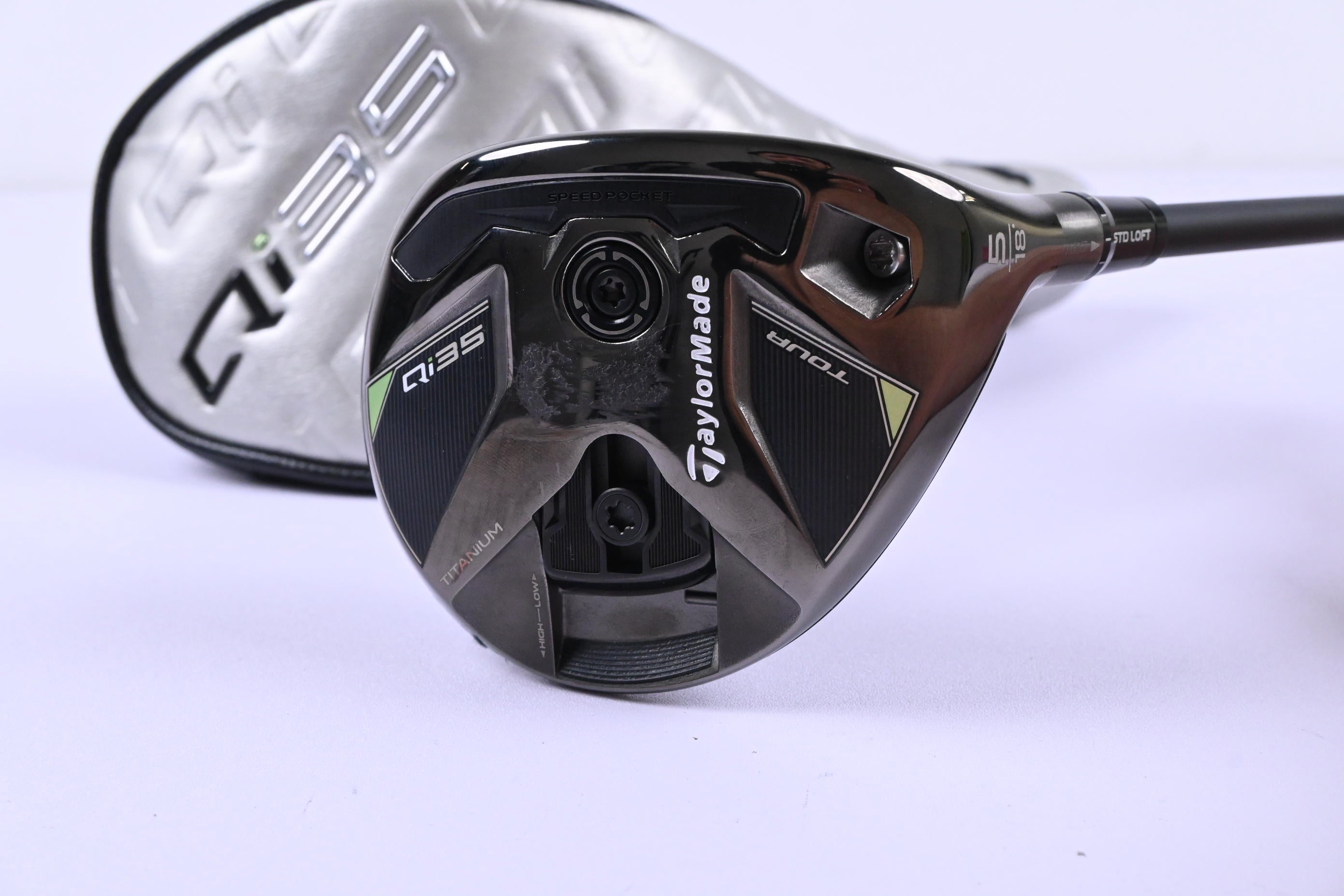 Taylormade Qi35 Tour #5 Wood / 18 Degree / Stiff Flex REAX 65 Shaft