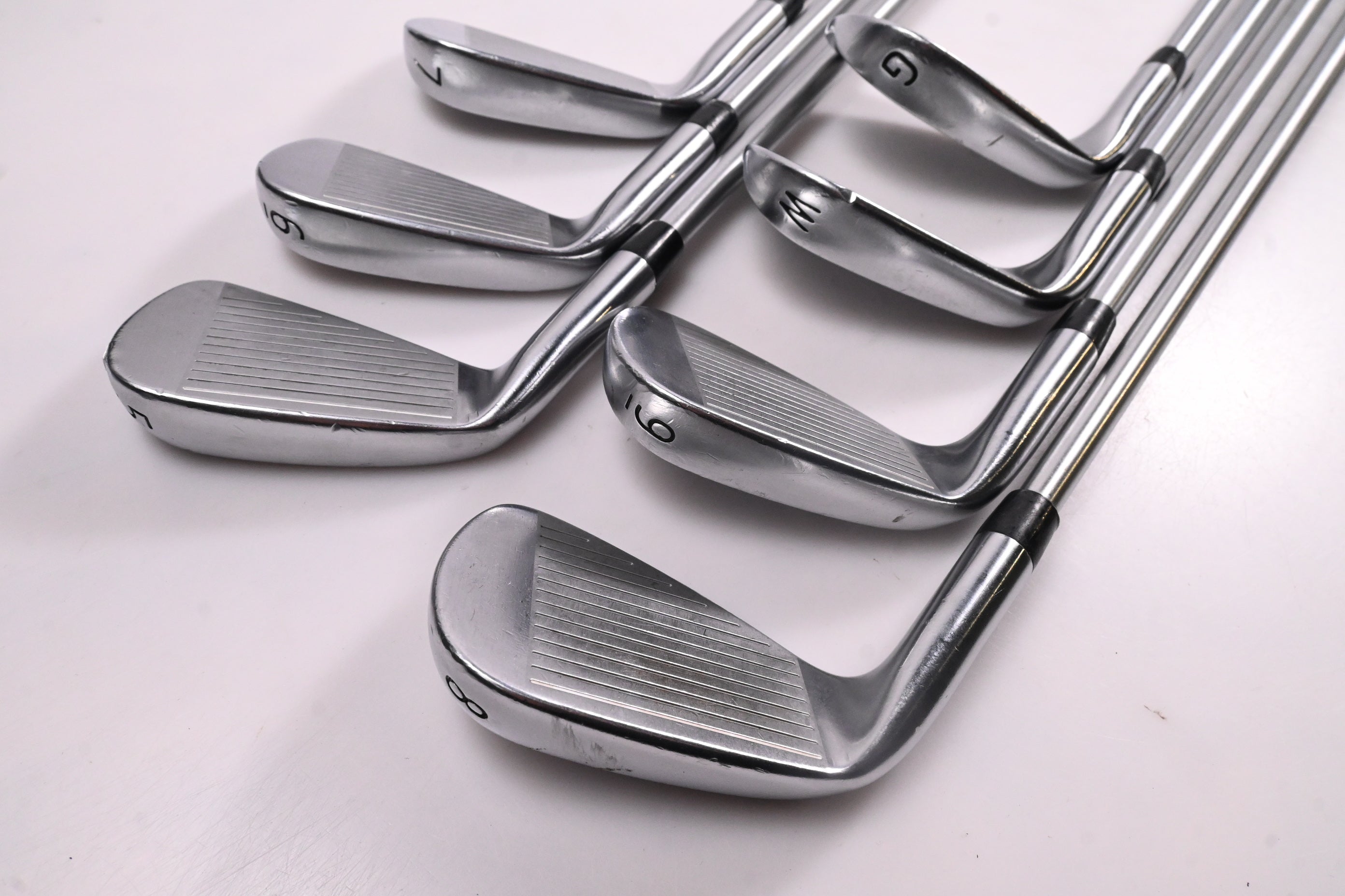PXG 0211 ST Irons / 5-PW+GW / Stiff Flex Steel Shafts