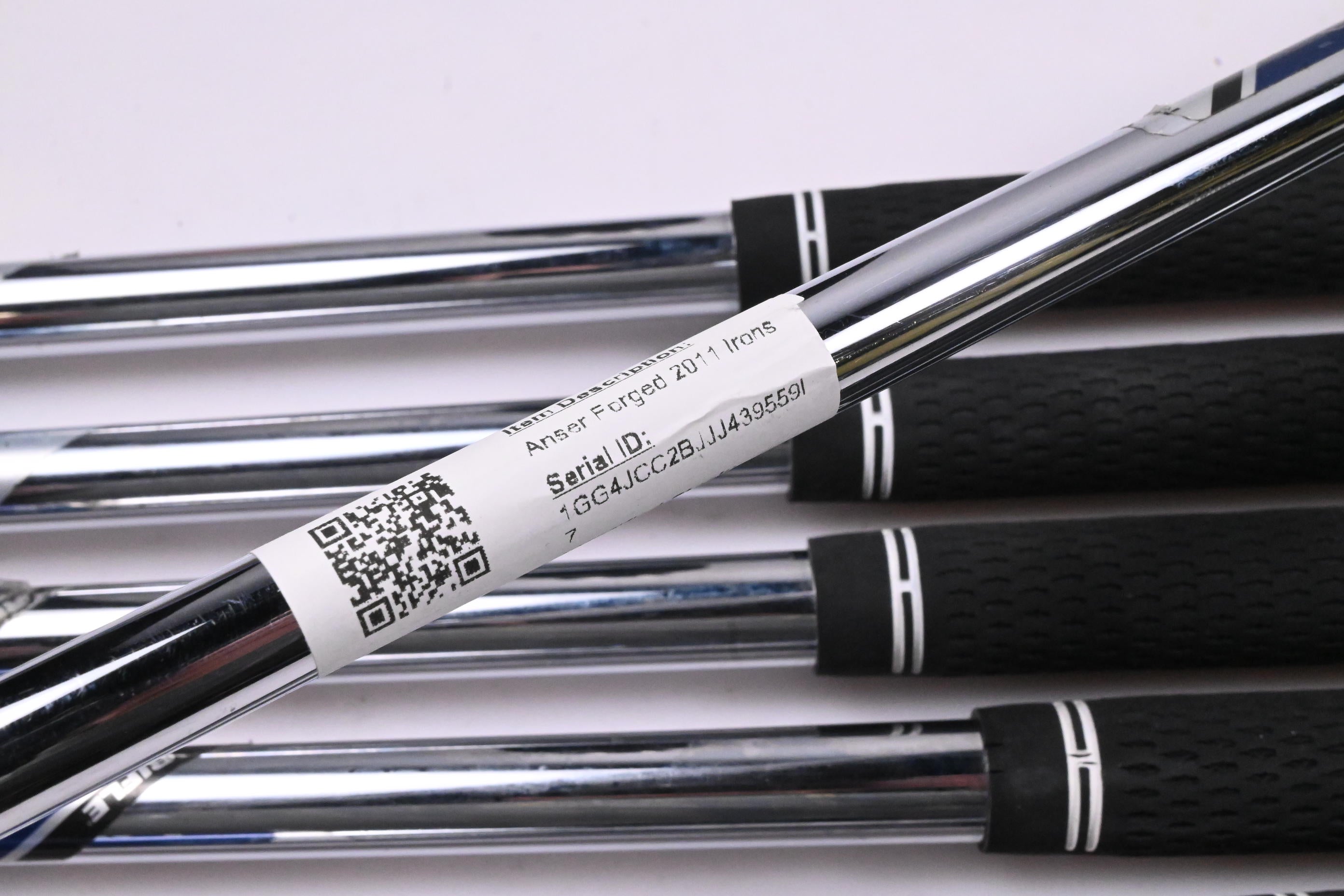 Ping Anser Forged 2011 Irons / 4-PW / Green Dot / Regular Flex Project X Shafts