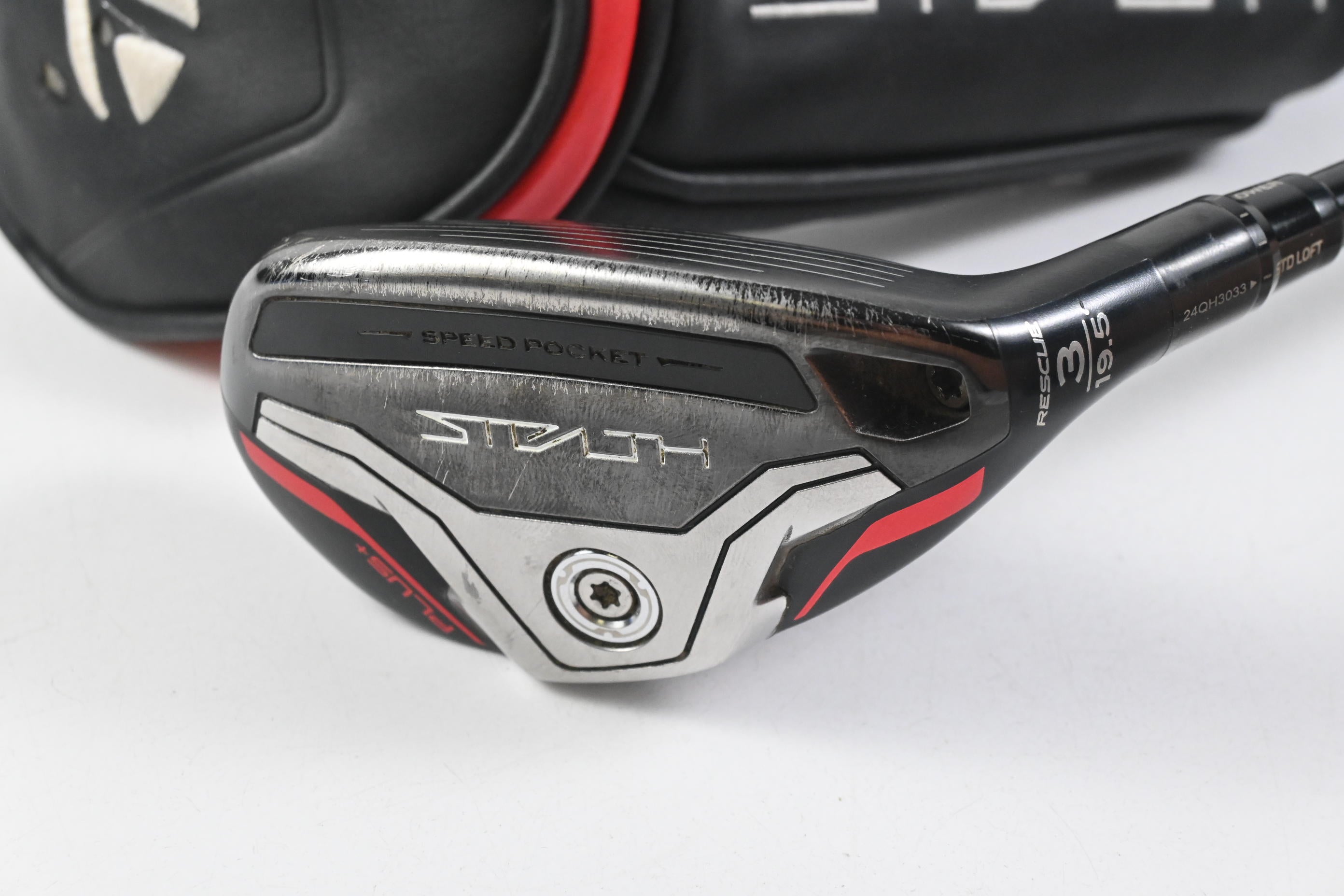 Taylormade Stealth Plus #3 Hybrid / 19.5 Degree / Stiff Flex Hzrdus Smoke RDX 80