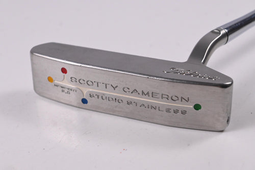 Scotty Cameron Studio Stainless Newport 2.5 Putter / 35 Inch