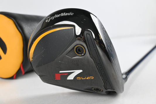 Taylormade R7 Quad Mini Driver / 13.5 Degree / Stiff Flex Fujikura Speeder MD6