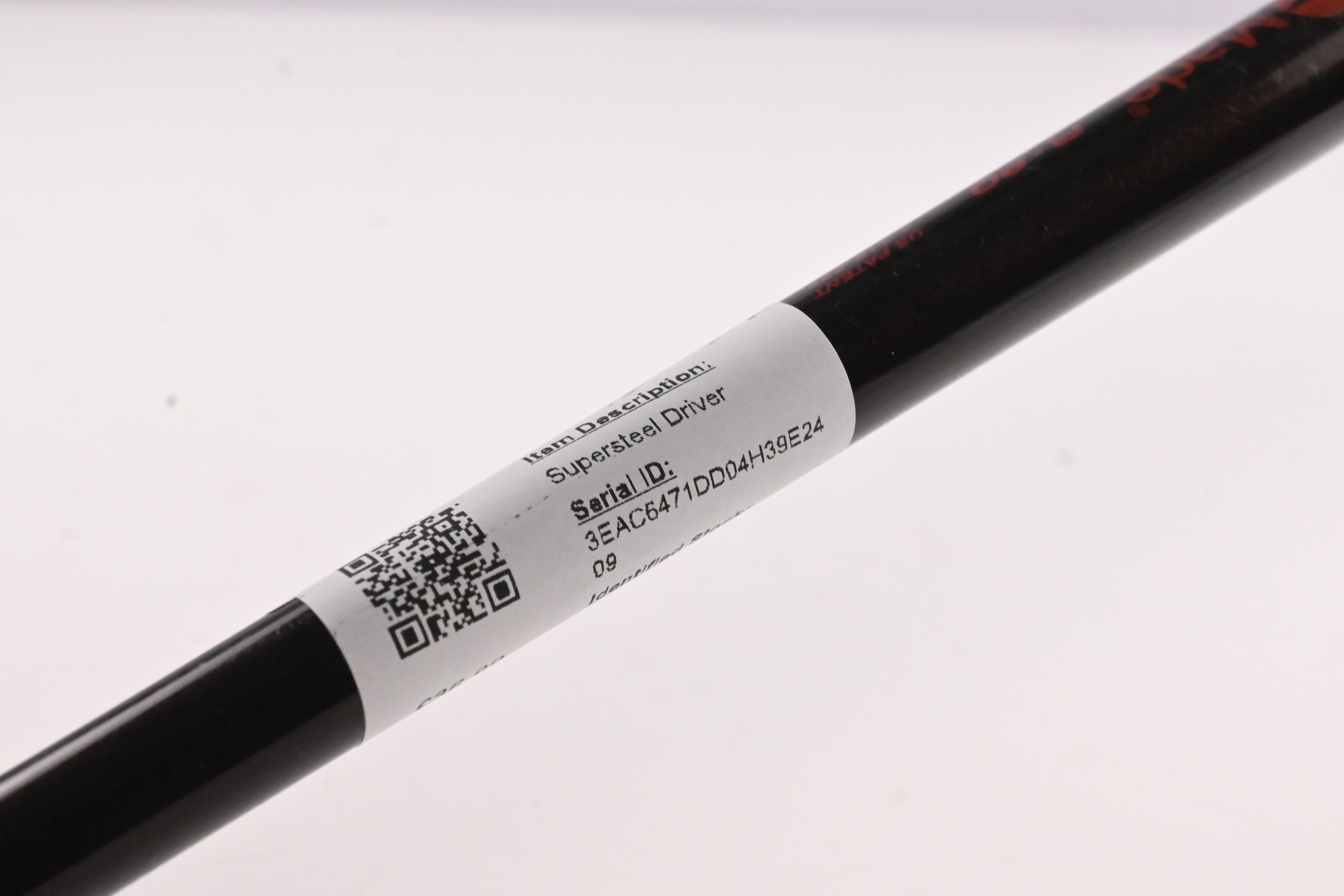 Taylormade Supersteel Driver / 9.5 Degree / Regular Flex Bubble 80 Shaft