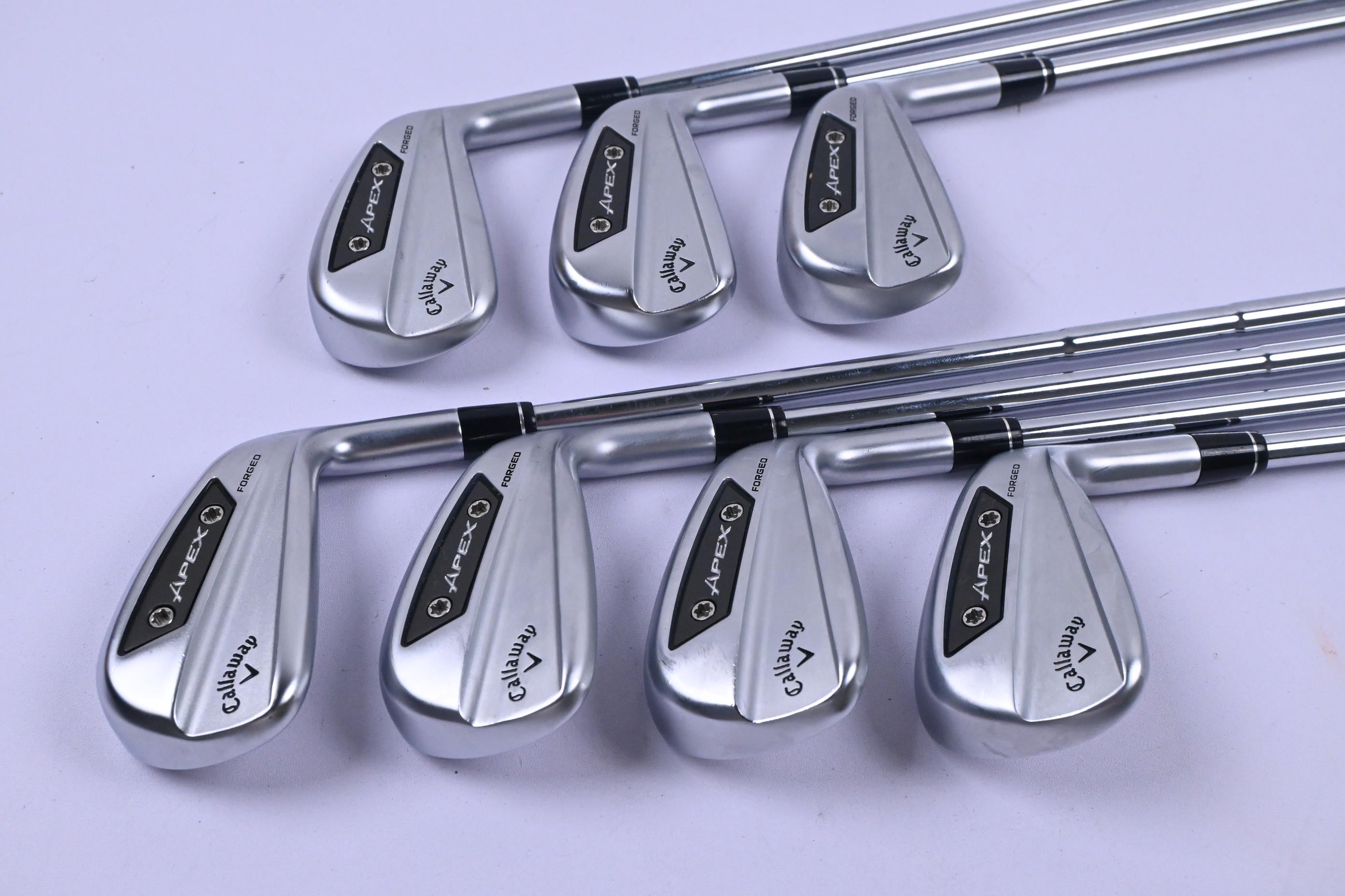 Callaway Apex Ai200 Irons / 4-PW / Stiff Flex Dynamic Gold Mid S300 90 Shafts