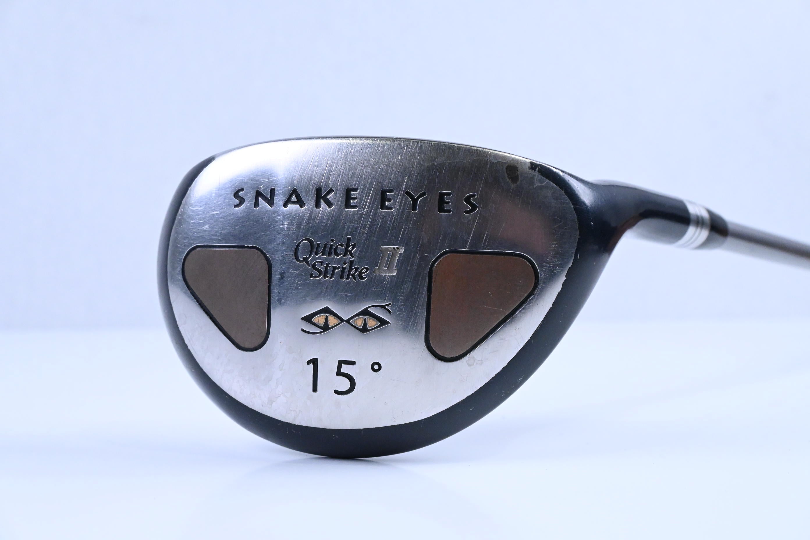 Snake Eyes Quickstrike II #3 Wood / 15 Degree / Regular Flex Snake Eyes Shaft