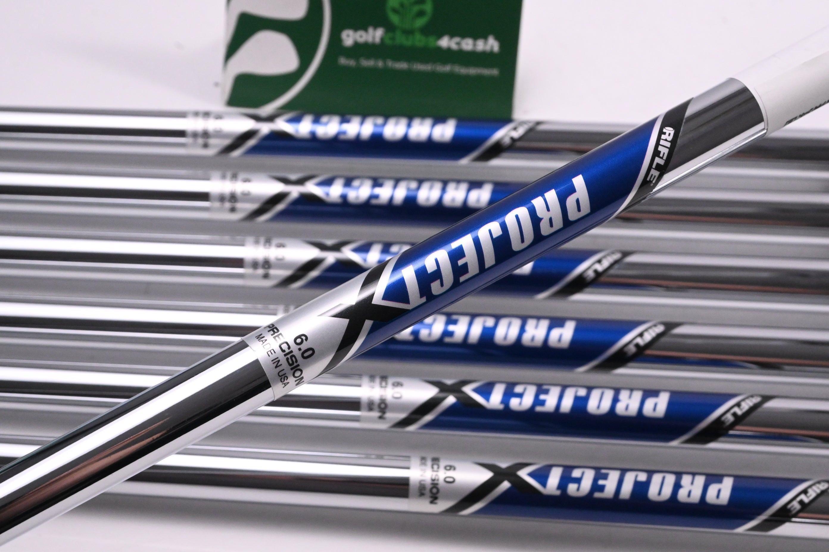 Callaway Apex Ti Fusion Irons / 4-PW / Stiff Flex Project X Precision Shafts