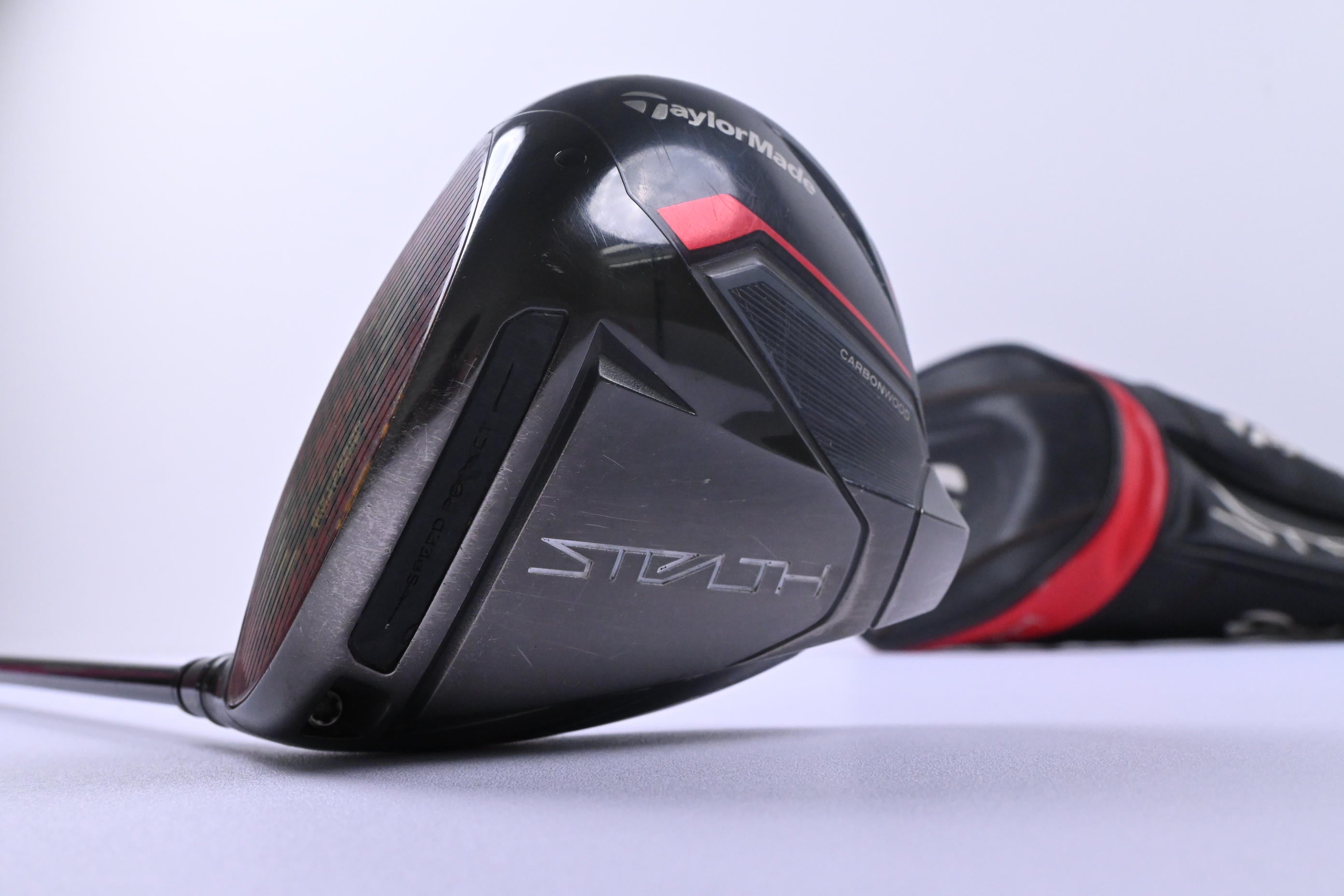 Left Hand TaylorMade Stealth Driver / 10.5 Degree / Stiff Flex Psyko Crossfire