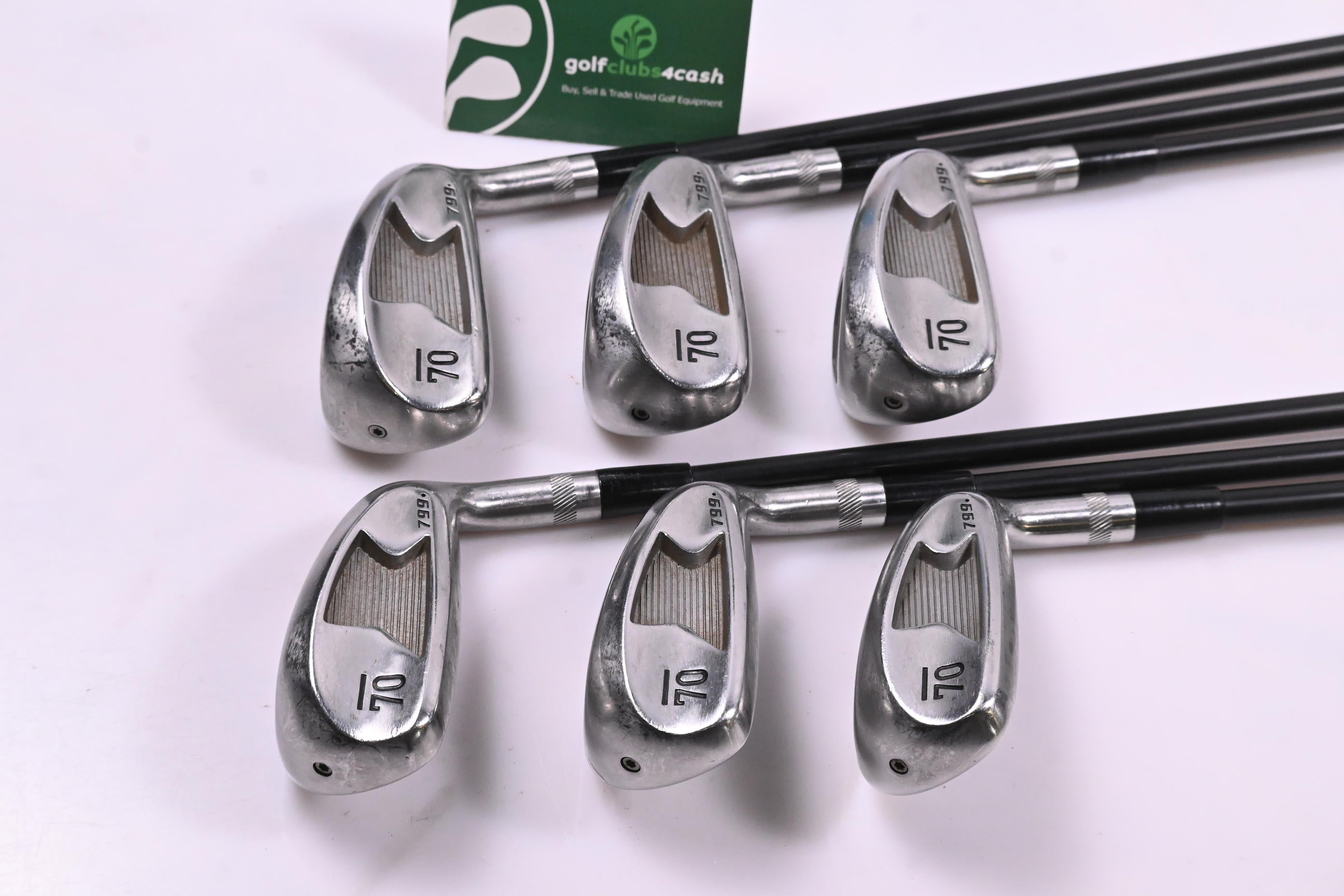 Sub 70 799 Irons / 6-PW+SW / Stiff Flex Project X Shafts